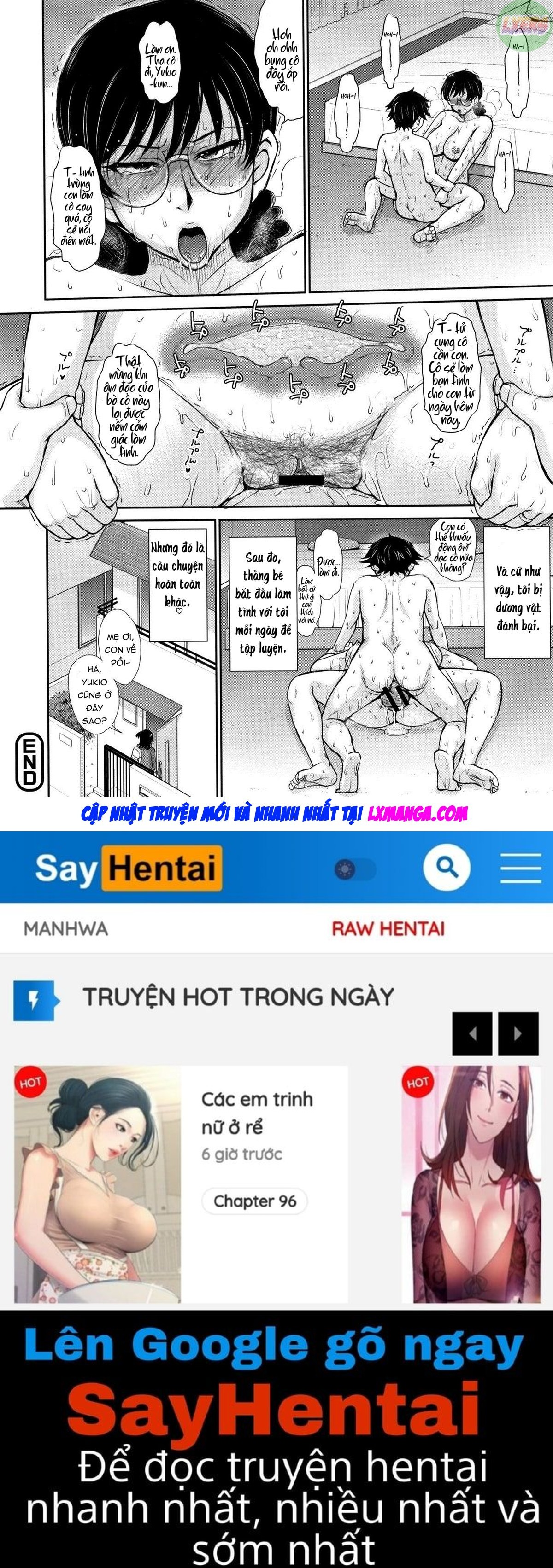 manhwax10.com - Truyện Manhwa Hitozuma, Mitsu to Niku Chương 7 Trang 24