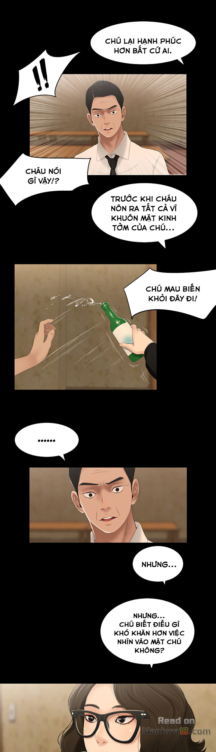 manhwax10.com - Truyện Manhwa Chú và cháu gái. Chương 3 Trang 9