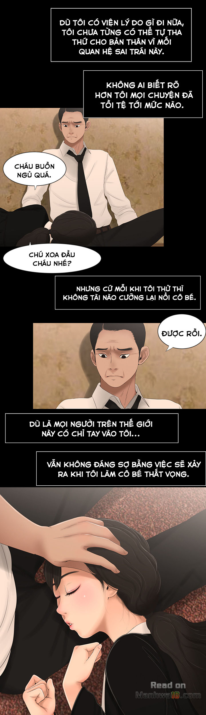 manhwax10.com - Truyện Manhwa Chú và cháu gái. Chương 3 Trang 19