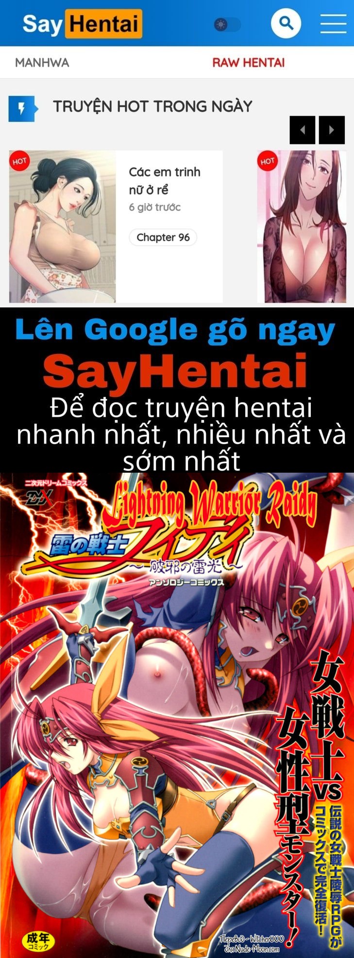 manhwax10.com - Truyện Manhwa Ikazuchi no Senshi Raidy ~Haja no Raikou Chương 1 Trang 1