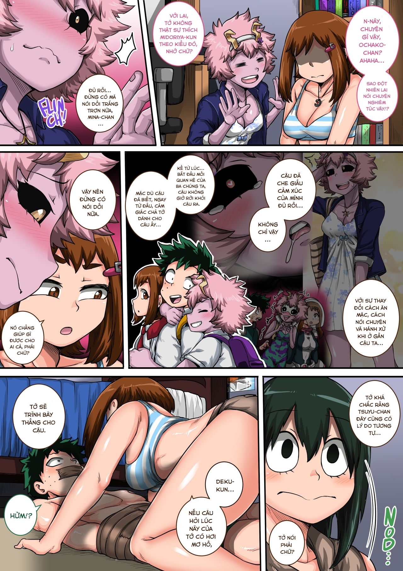 manhwax10.com - Truyện Manhwa Boku no Harem Academia 6-wa "Doubutsu-teki na Kanojo" Chương Oneshot Trang 74