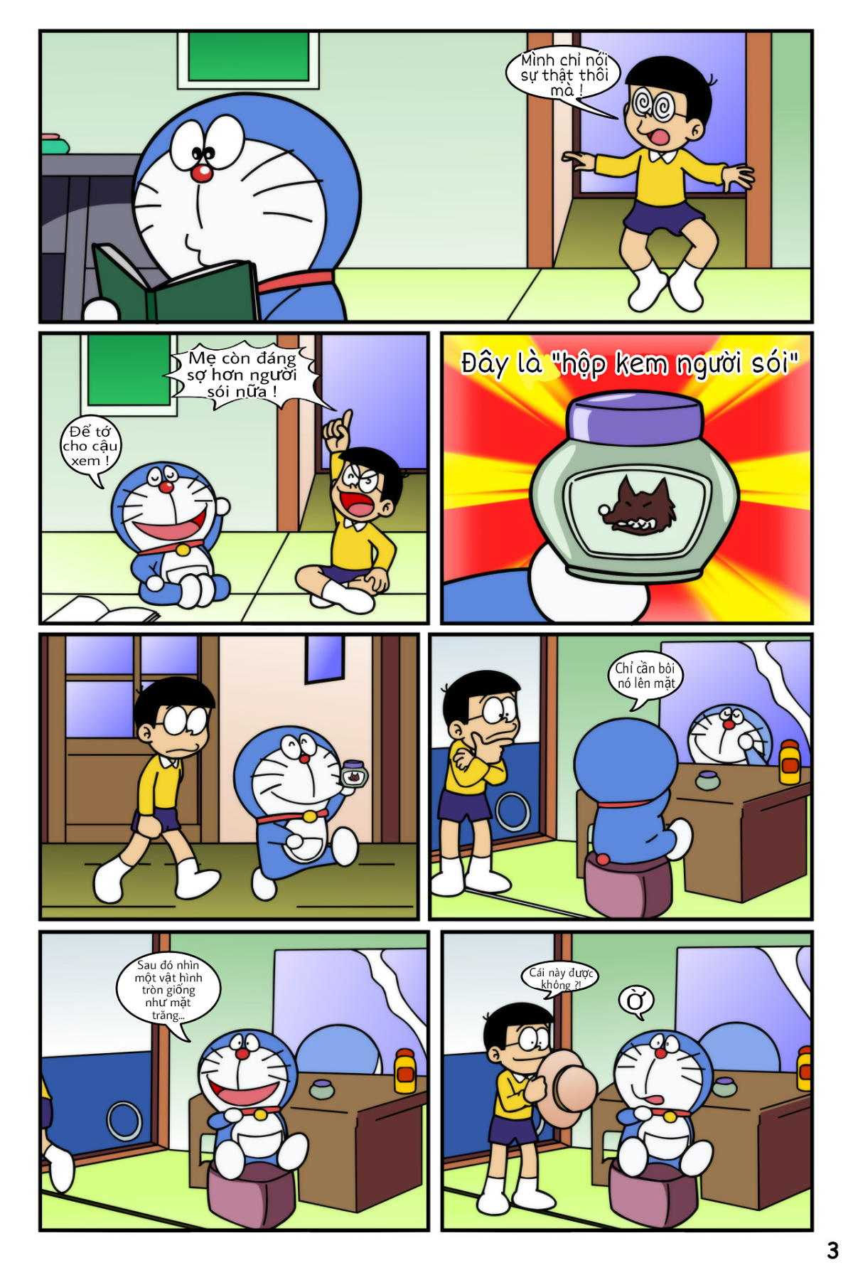 manhwax10.com - Truyện Manhwa Tuyển Tập Doraemon Doujinshi 18+ Chương 19 Kem ch s i 1 Trang 5