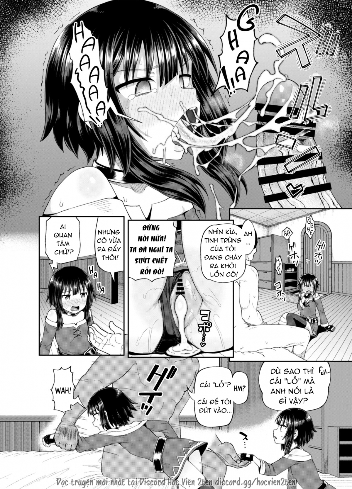 manhwax10.com - Truyện Manhwa Bakuretsu Musume o Kanojo ni Shitara Yaru Koto nante Kimatteru! (Kono Subarashii Sekai ni Syukufuku o!) Chương Oneshot Trang 33