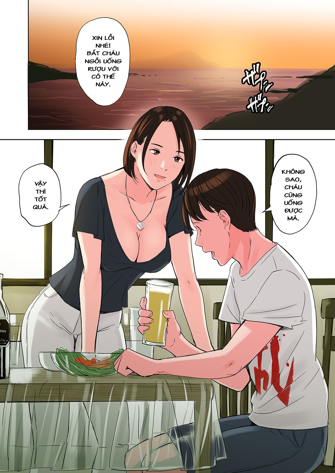 manhwax10.com - Truyện Manhwa A Tale of the Temptation of My Friend's Stepmom and Sister Chương 2 END Trang 34