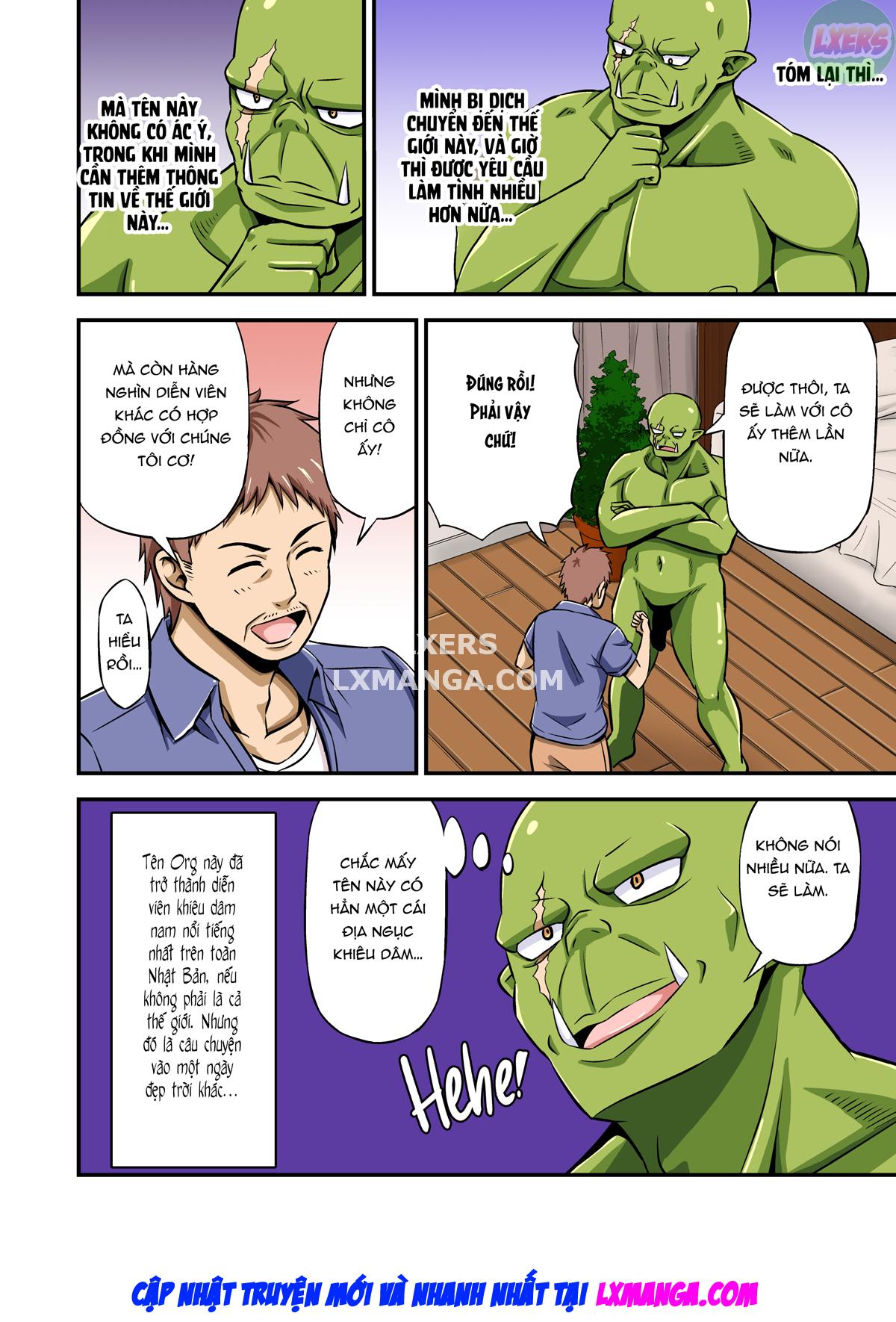 manhwax10.com - Truyện Manhwa When a Stamina Daddy Orc Is Reborn In Another World and Becomes a Male Pornstar Chương Oneshot Trang 27