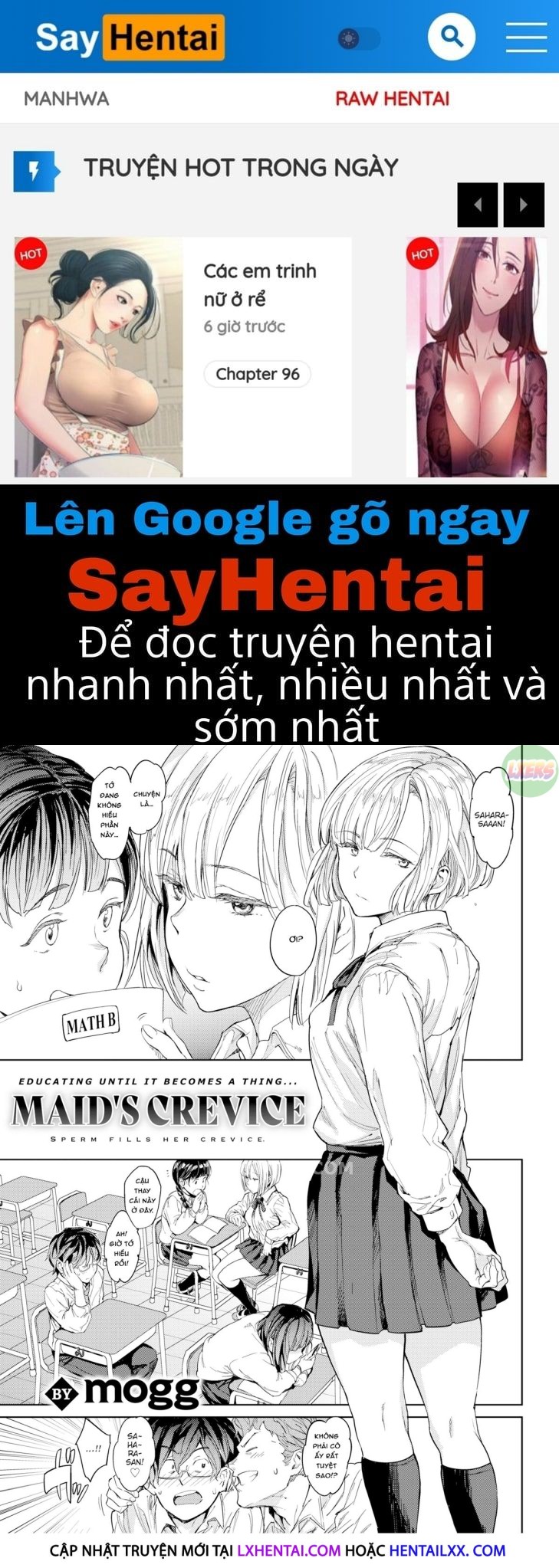 manhwax10.com - Truyện Manhwa Kẽ Hở Của Hầu Gái Chương Oneshot Trang 1