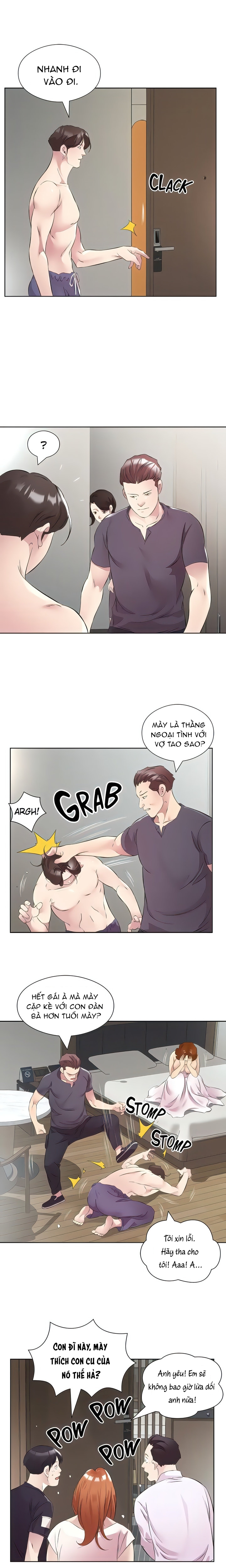 manhwax10.com - Truyện Manhwa Quý cô tầng dưới Chương 47 Trang 12