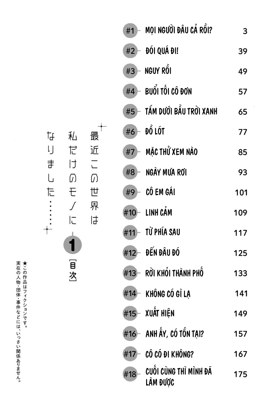 manhwax10.com - Truyện Manhwa Saikin Kono Sekai wa Watashi dake no Mono ni Narimashita...... Chương 1 Trang 10