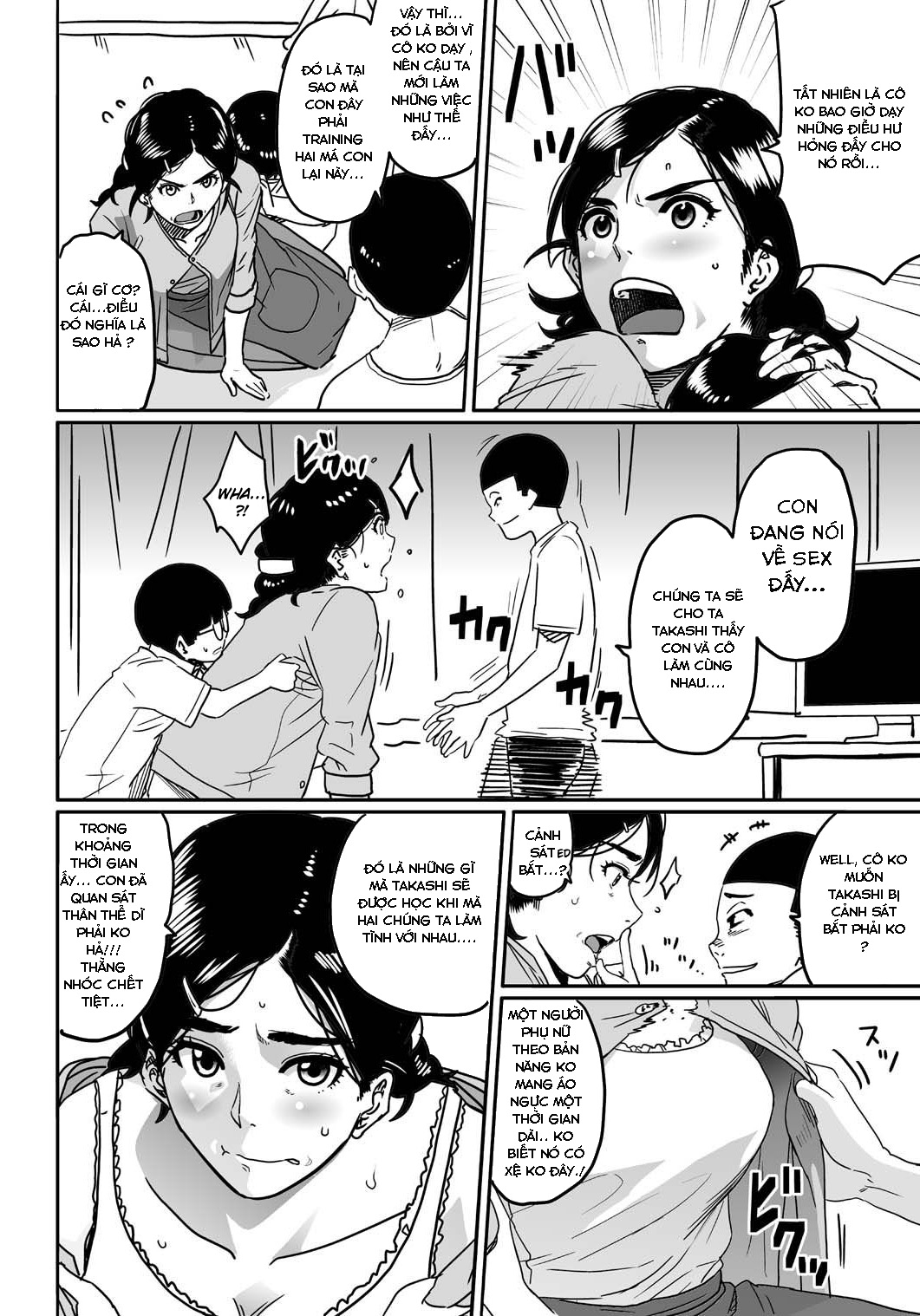 manhwax10.com - Truyện Manhwa Hahaoya shikkaku watashi to musuko no mesu buta netorare seikyoiku Chương 1 Trang 9