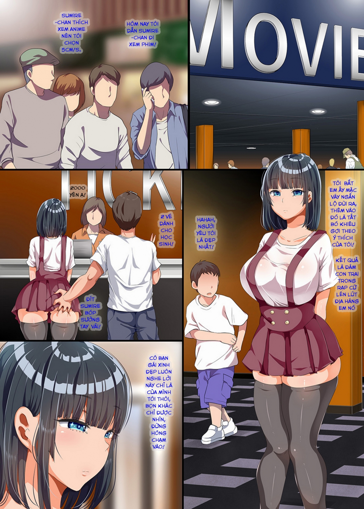 manhwax10.com - Truyện Manhwa Kinjo Ni Hikkoshite Kita Muboubi Muteikou Kyonyuu Bishoujo Sumire-Chan Ni Yaritai Houdai Na Natsu Chương 2 Trang 1