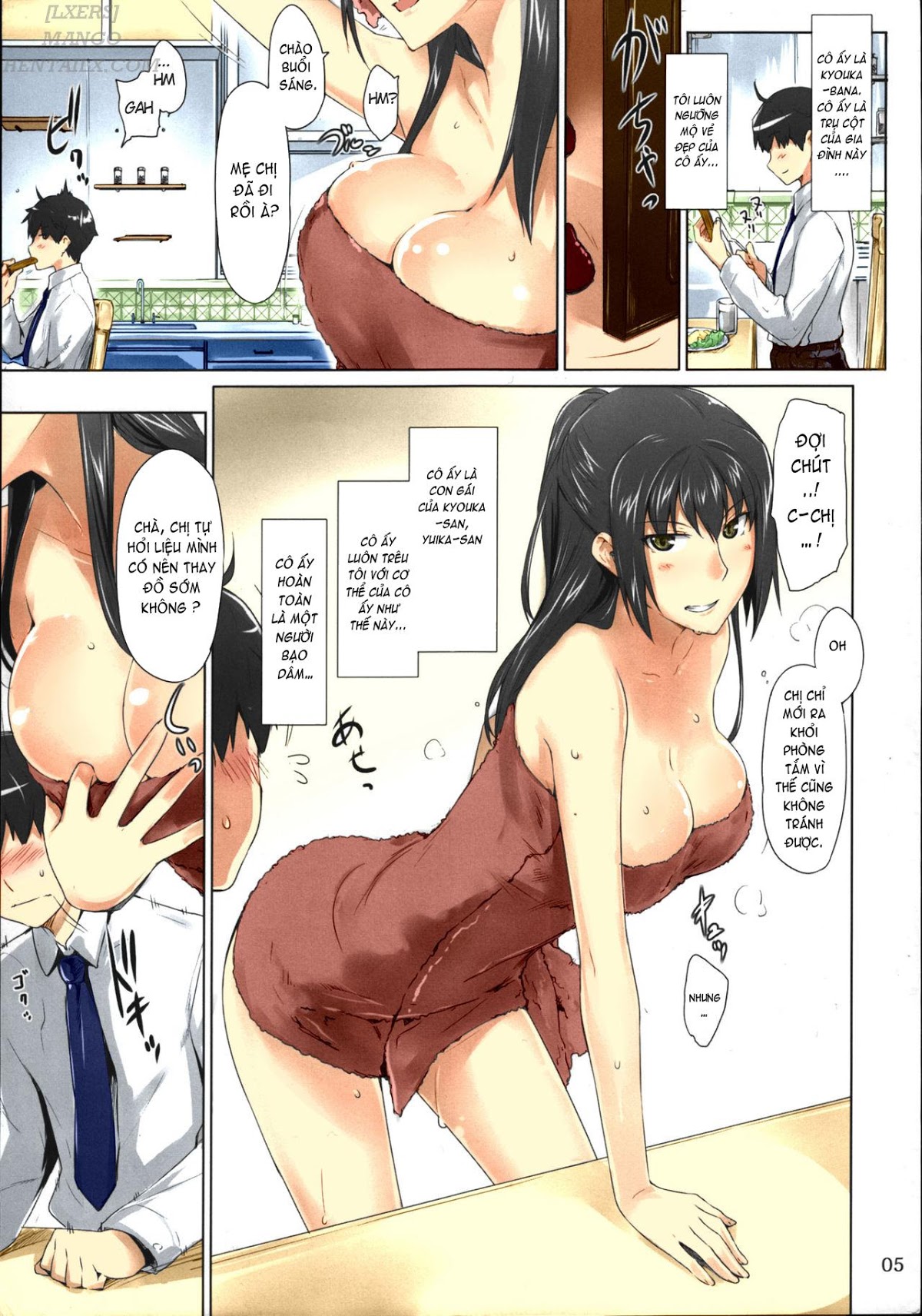 manhwax10.com - Truyện Manhwa Tachibana-san-chi no Dansei Jijou Matome Ban (Version Có Màu) Chương 1 Trang 7