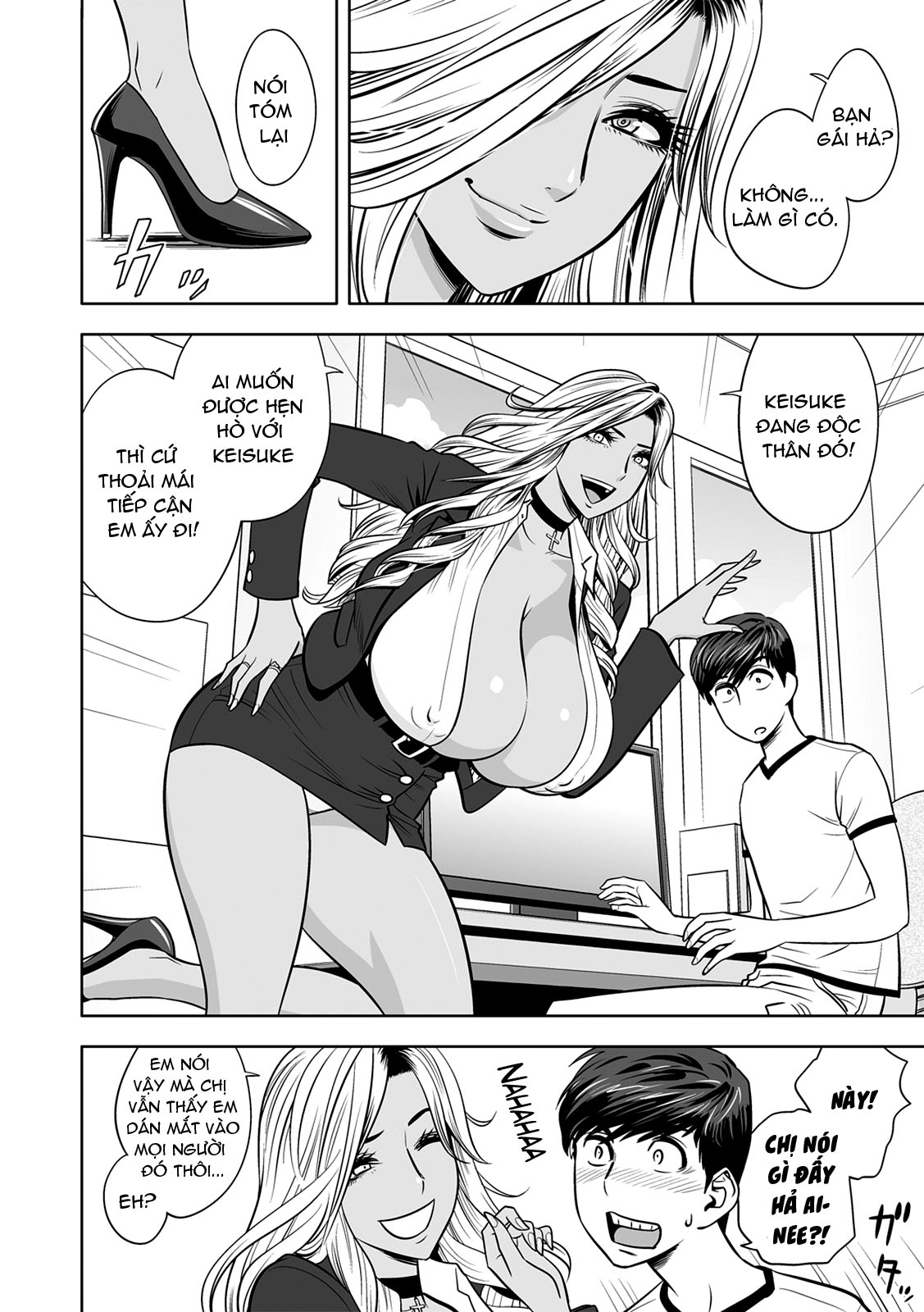 manhwax10.com - Truyện Manhwa Gal Ane Shachou to Harem Office ~SEX wa Gyoumu ni Fukumimasu ka? Chương  Trang 11