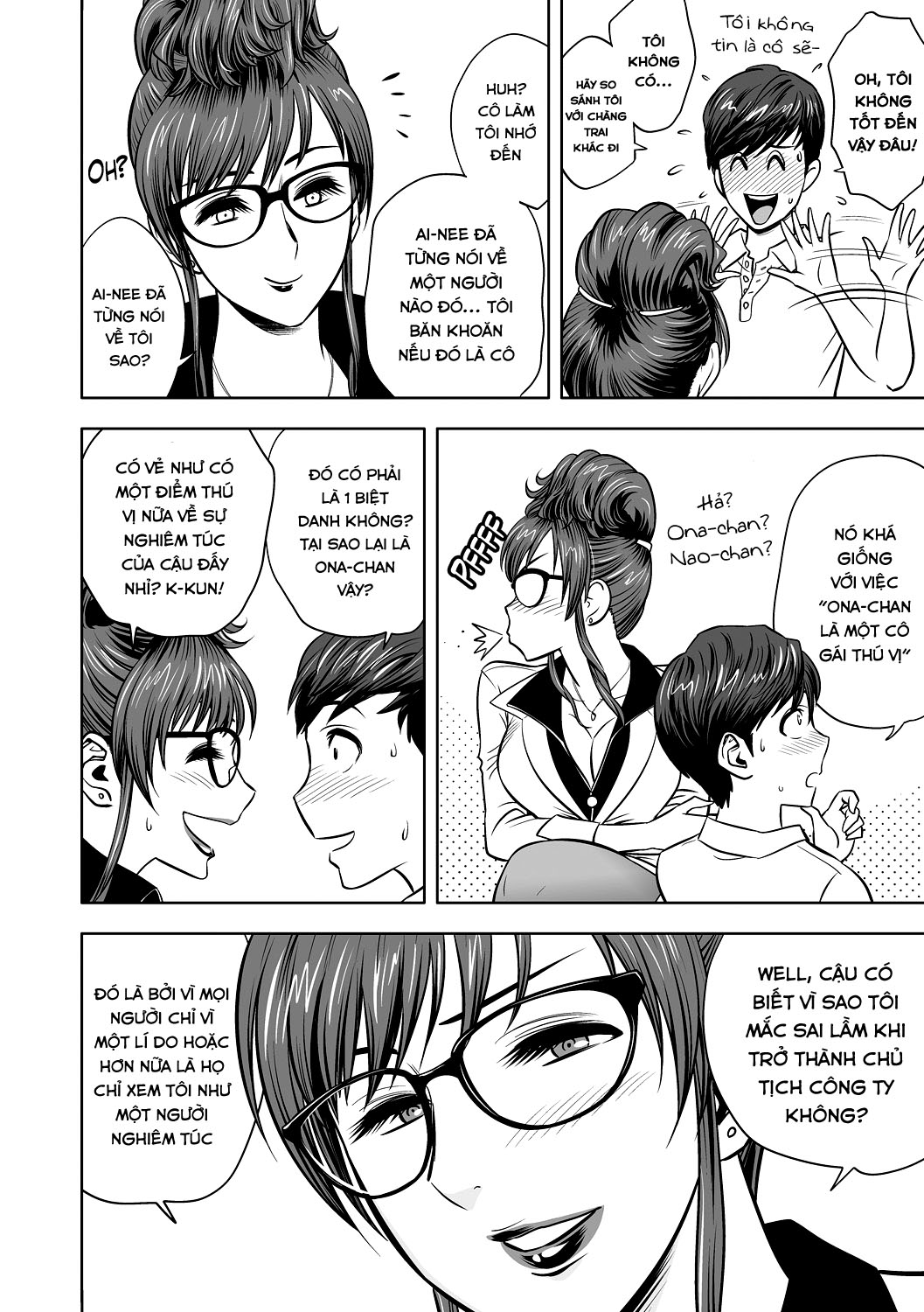 manhwax10.com - Truyện Manhwa Gal Ane Shachou to Harem Office ~SEX wa Gyoumu ni Fukumimasu ka? Chương 2 Trang 11