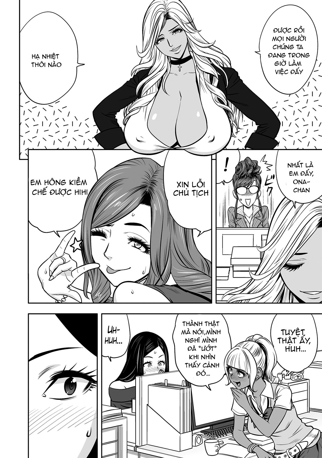 manhwax10.com - Truyện Manhwa Gal Ane Shachou to Harem Office ~SEX wa Gyoumu ni Fukumimasu ka? Chương 3 Trang 25