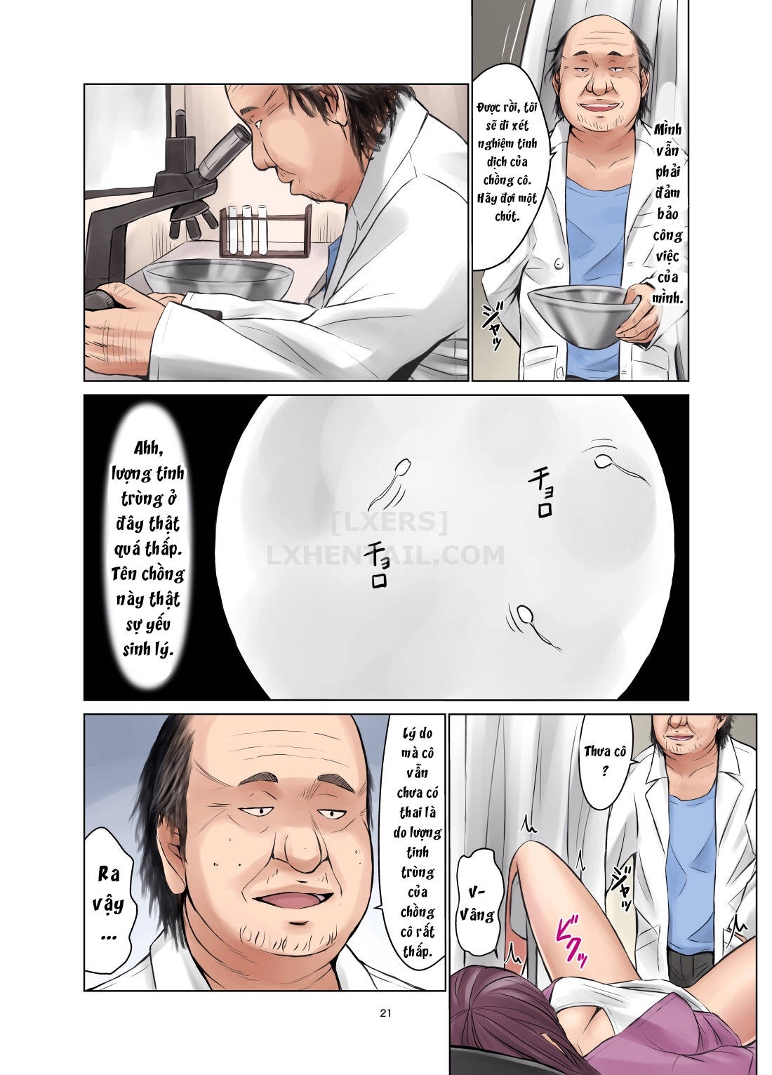 manhwax10.com - Truyện Manhwa Tanenashi Otto To Hatsujou Tsuma Chương Oneshot C che Trang 25