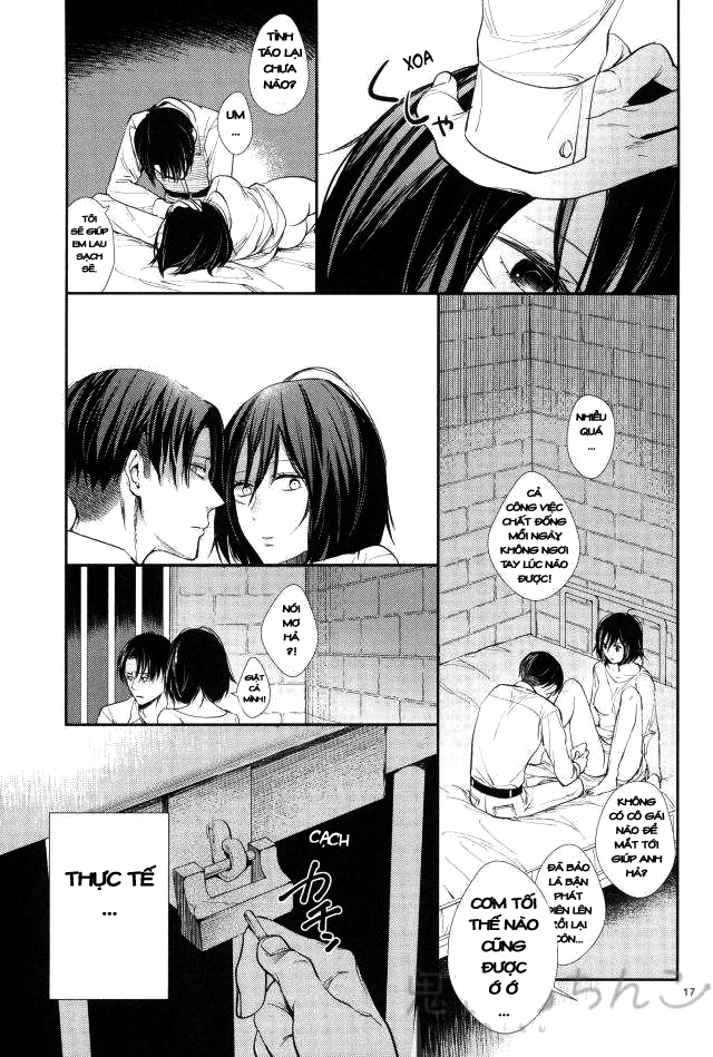 manhwax10.com - Truyện Manhwa Ánh sáng phía bên kia (Shingeki no Kyojin) Chương Oneshot Trang 16