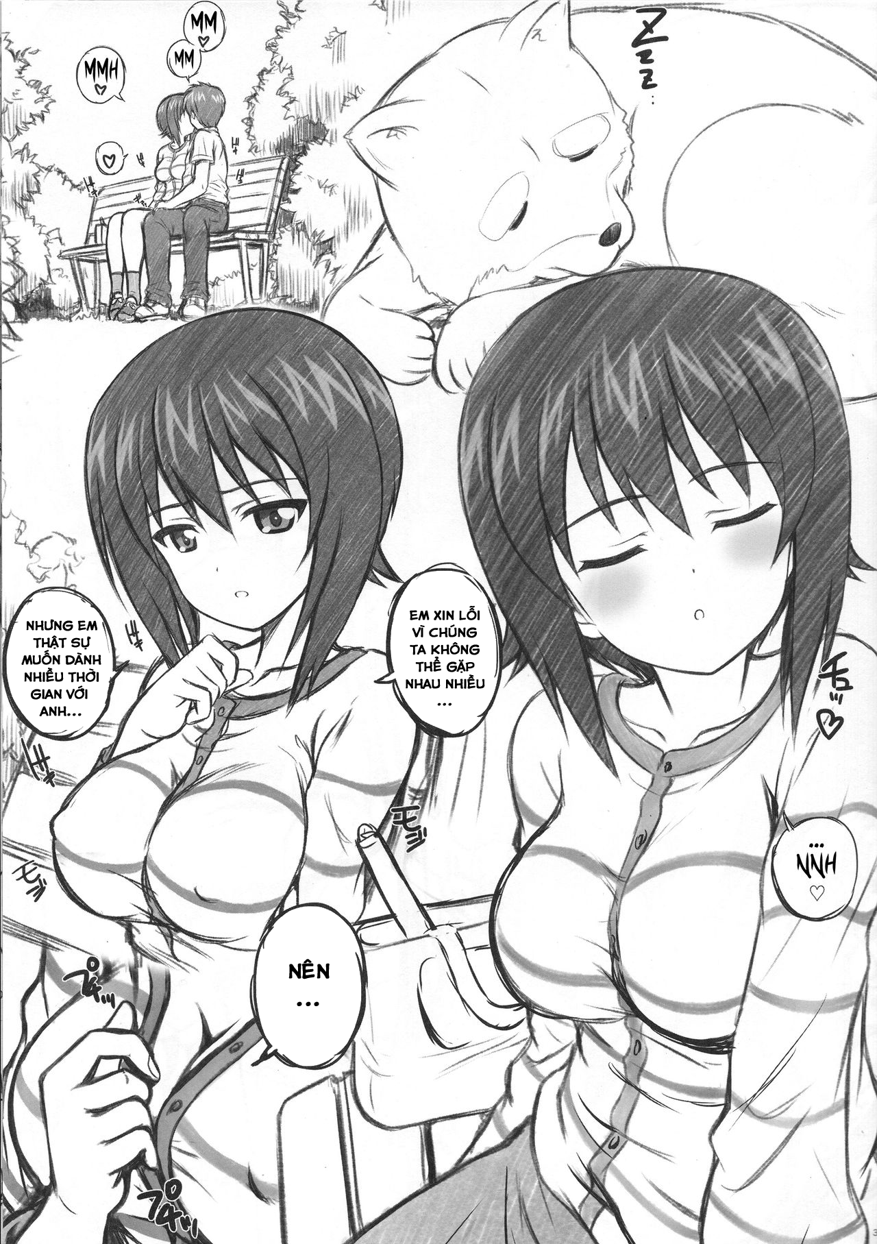 manhwax10.com - Truyện Manhwa YDM ver.M1 (Girls und Panzer) Chương Oneshot Trang 3