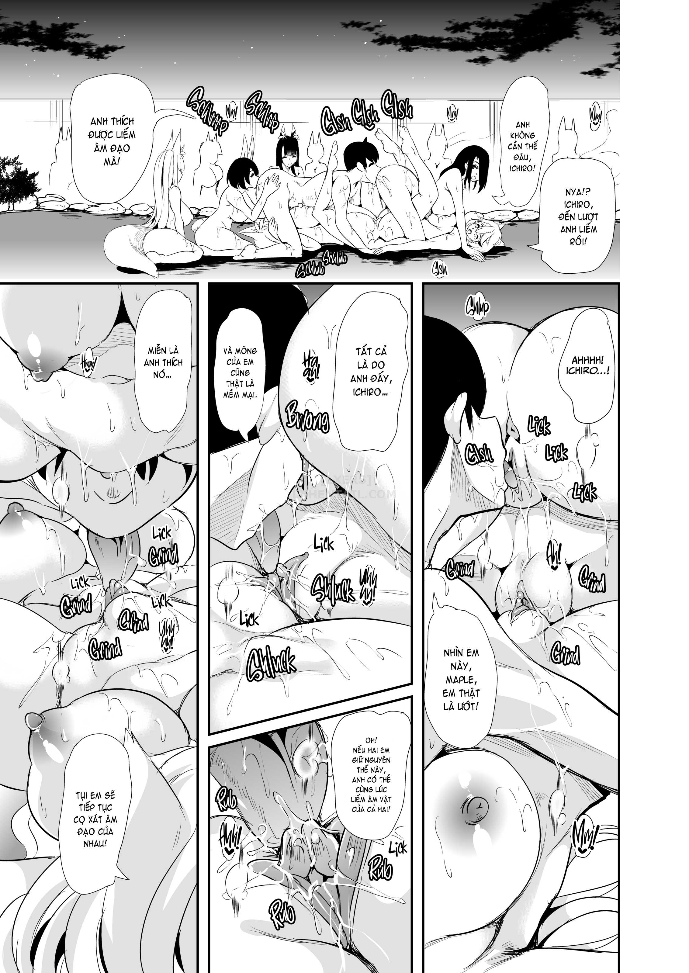 manhwax10.com - Truyện Manhwa My Harem in Another World Collection Chương 6 Hot Steamy Bath Fluffy Fucking Trang 22