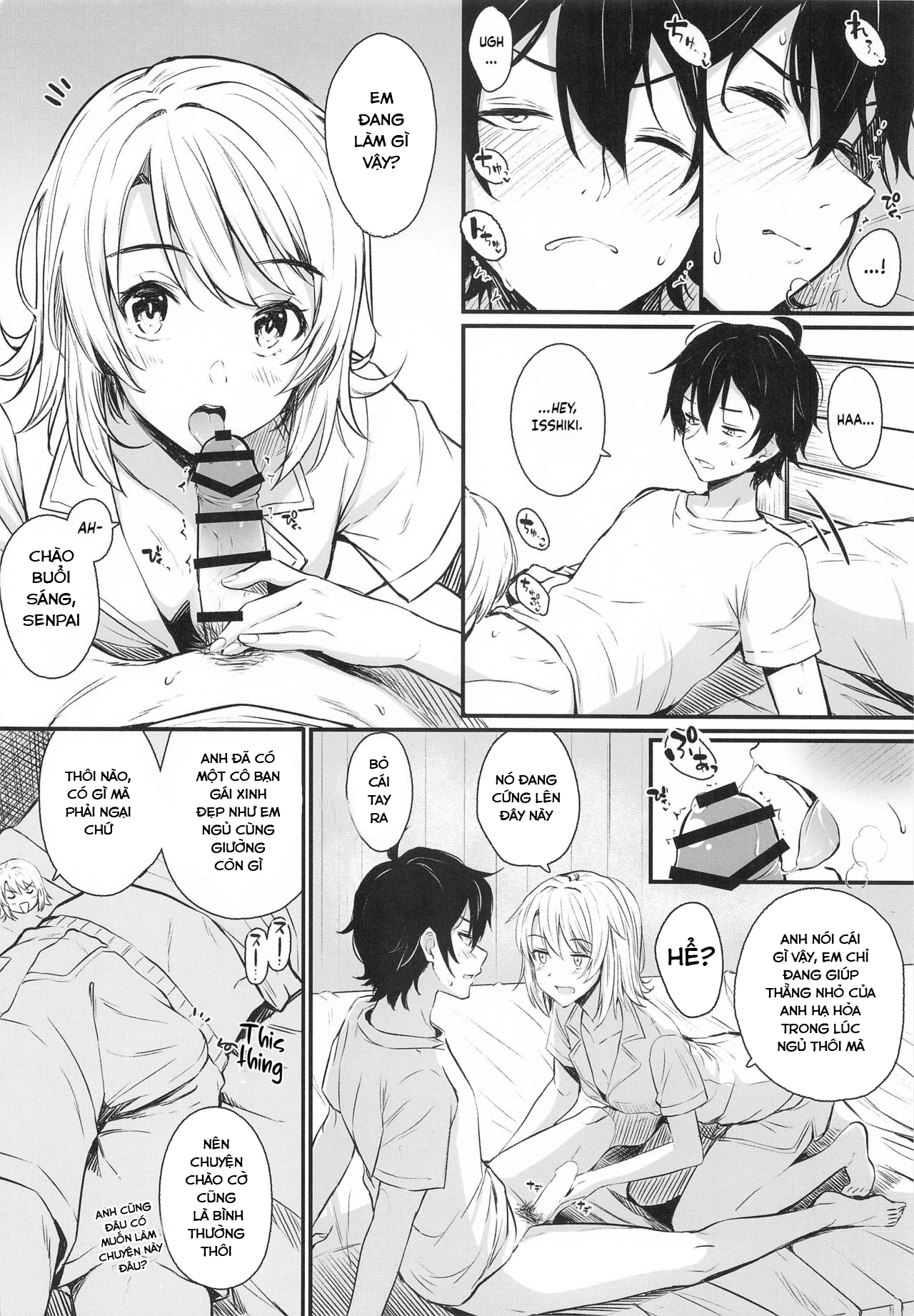 Irohasu to (Yahari Ore no Seishun Love Come wa Machigatteiru) Chương Oneshot Trang 3