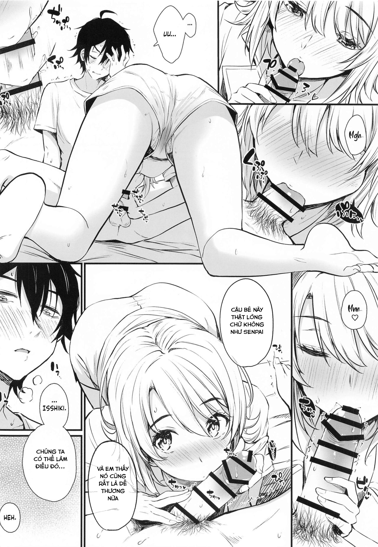 manhwax10.com - Truyện Manhwa Irohasu to (Yahari Ore no Seishun Love Come wa Machigatteiru) Chương Oneshot Trang 5