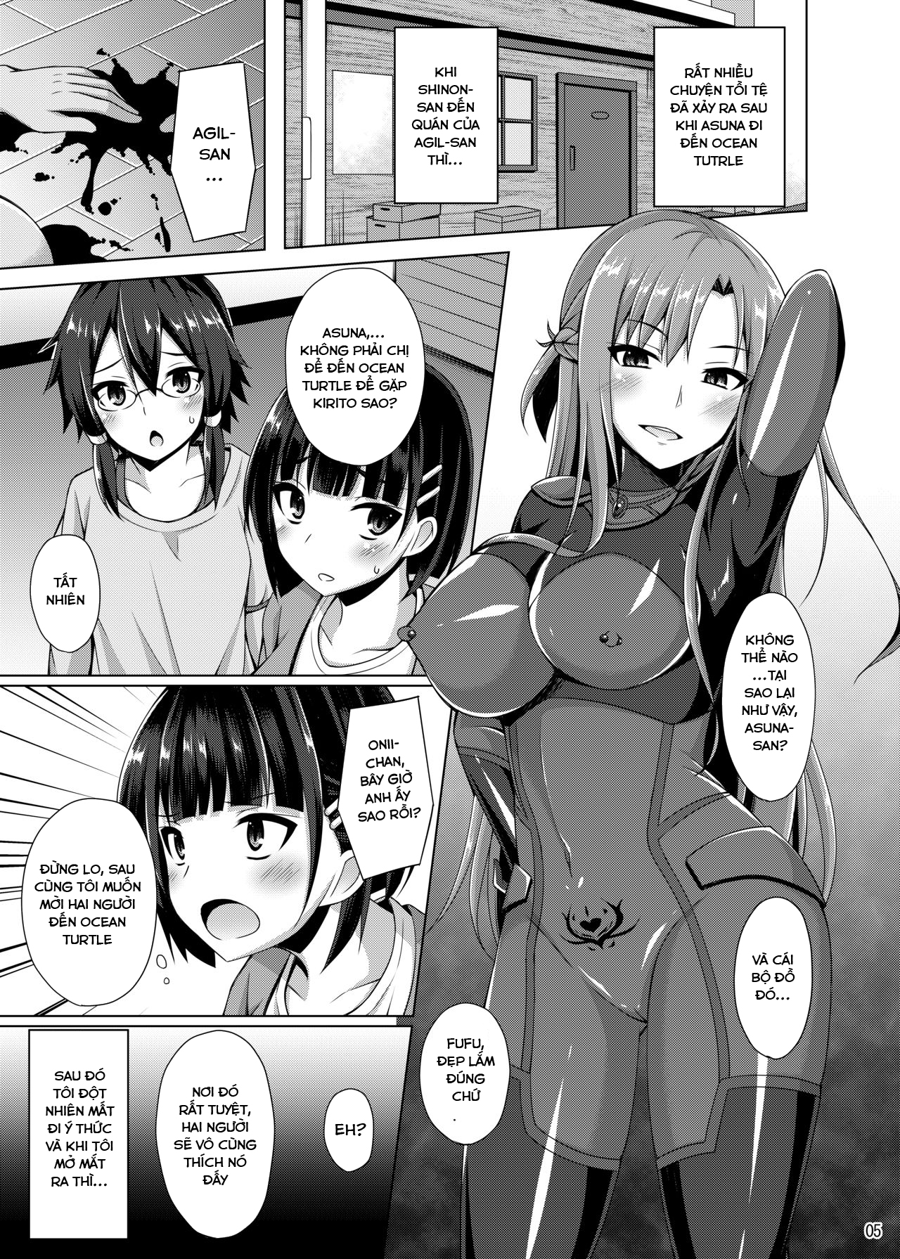 manhwax10.com - Truyện Manhwa Kanojo wa Mou ...Onii-chan... to wa Yonde Kurenai... (Sword Art Online) Chương Oneshot Trang 3