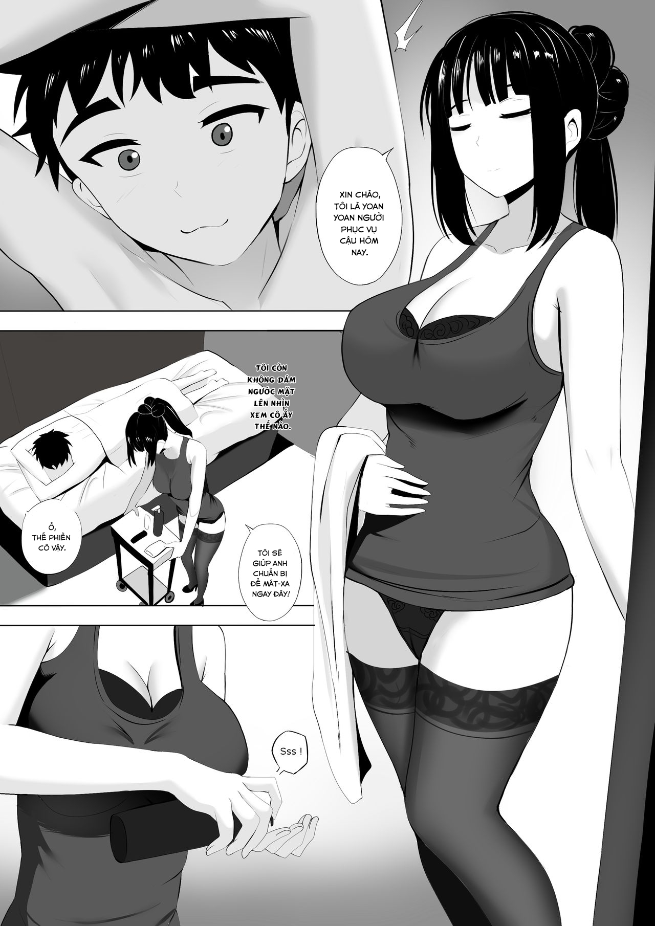 manhwax10.com - Truyện Manhwa Menesu de Osananajimi to Masaka no Saikai de Daibakusha Chương Oneshot Trang 8