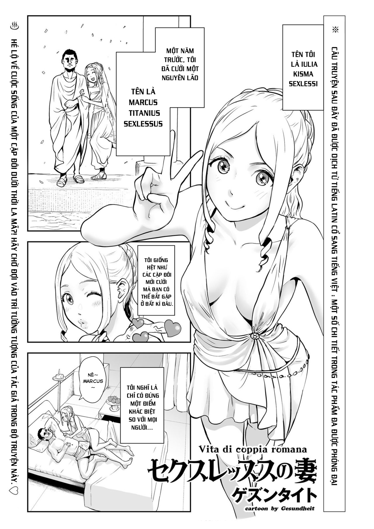 manhwax10.com - Truyện Manhwa The Life of a Roman Couple: Sexlessus' Wife Chương Oneshot Trang 2