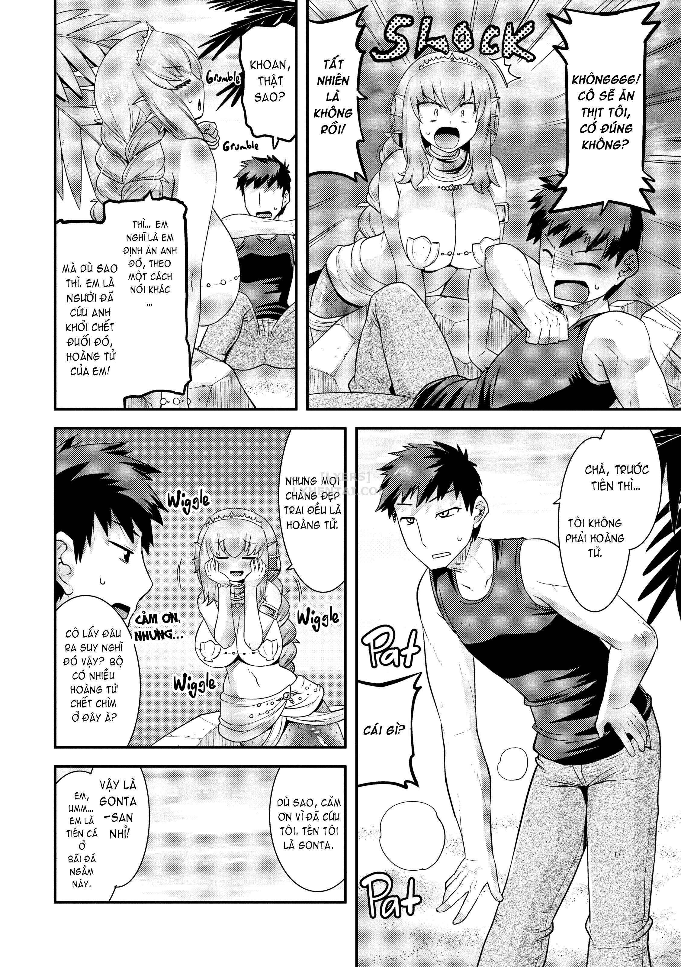 manhwax10.com - Truyện Manhwa Monster Girls with a Need for Seed Chương 12 Love Struck Mermaids Can be a Pain in the Butt Trang 6