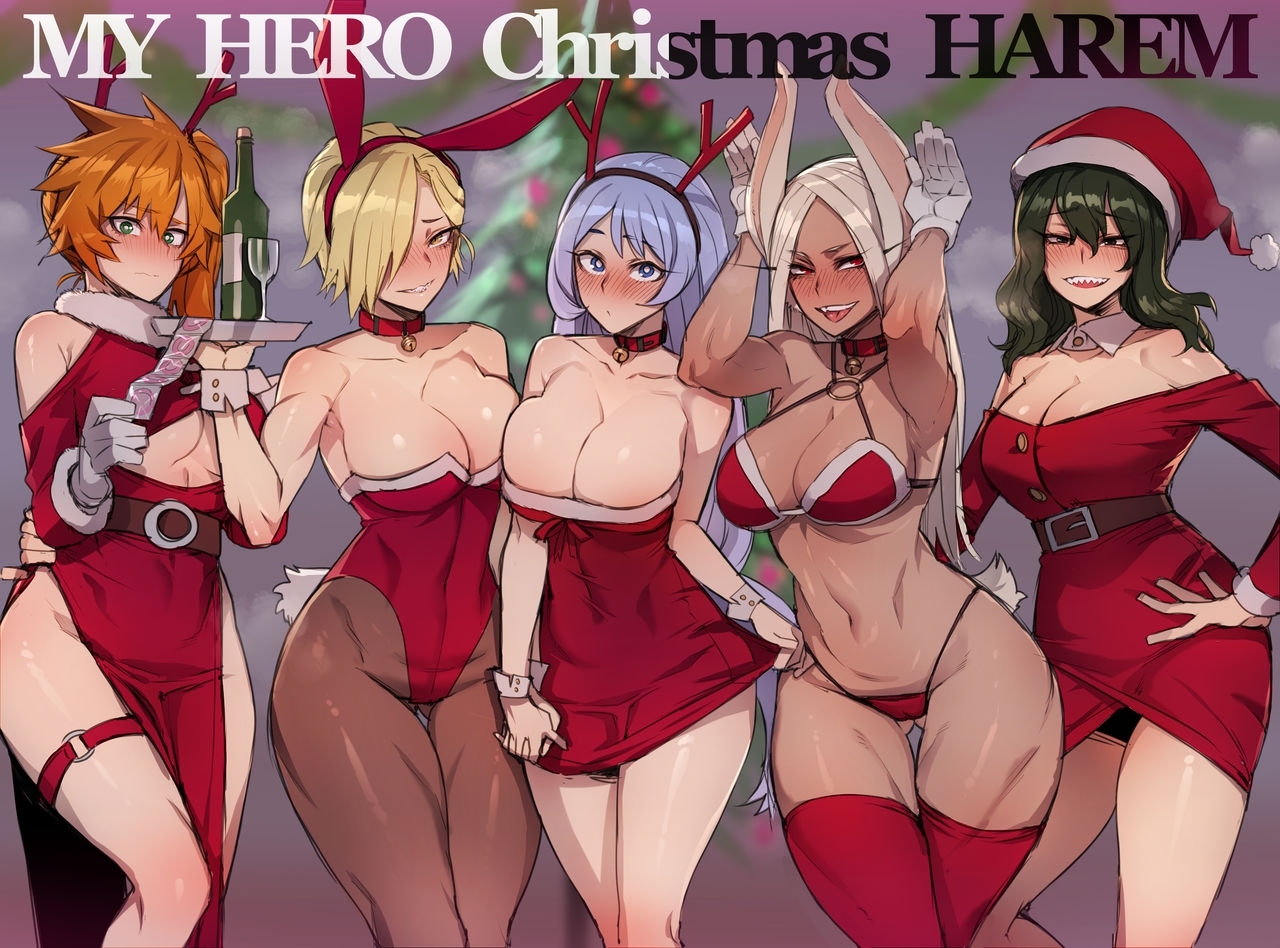 manhwax10.com - Truyện Manhwa MY HERO HAREM Chương 3 MY HERO Christmas HAREM Trang 2