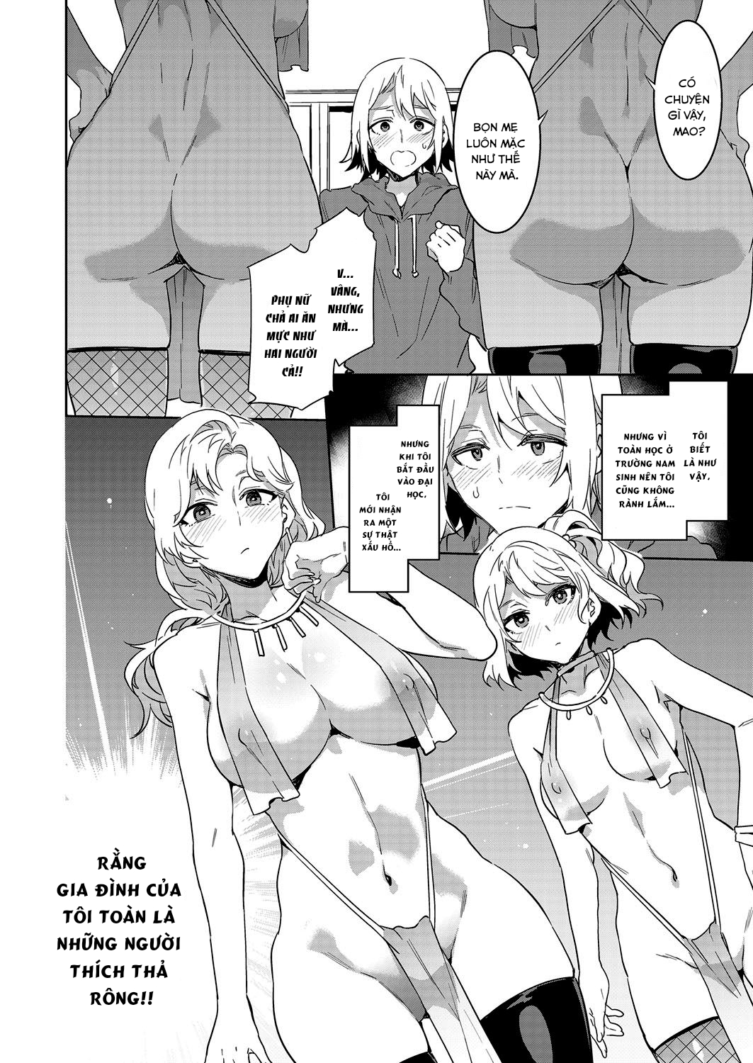 manhwax10.com - Truyện Manhwa Uchi no Kazoku no Fashion ga Okashii Chương Oneshot Trang 3