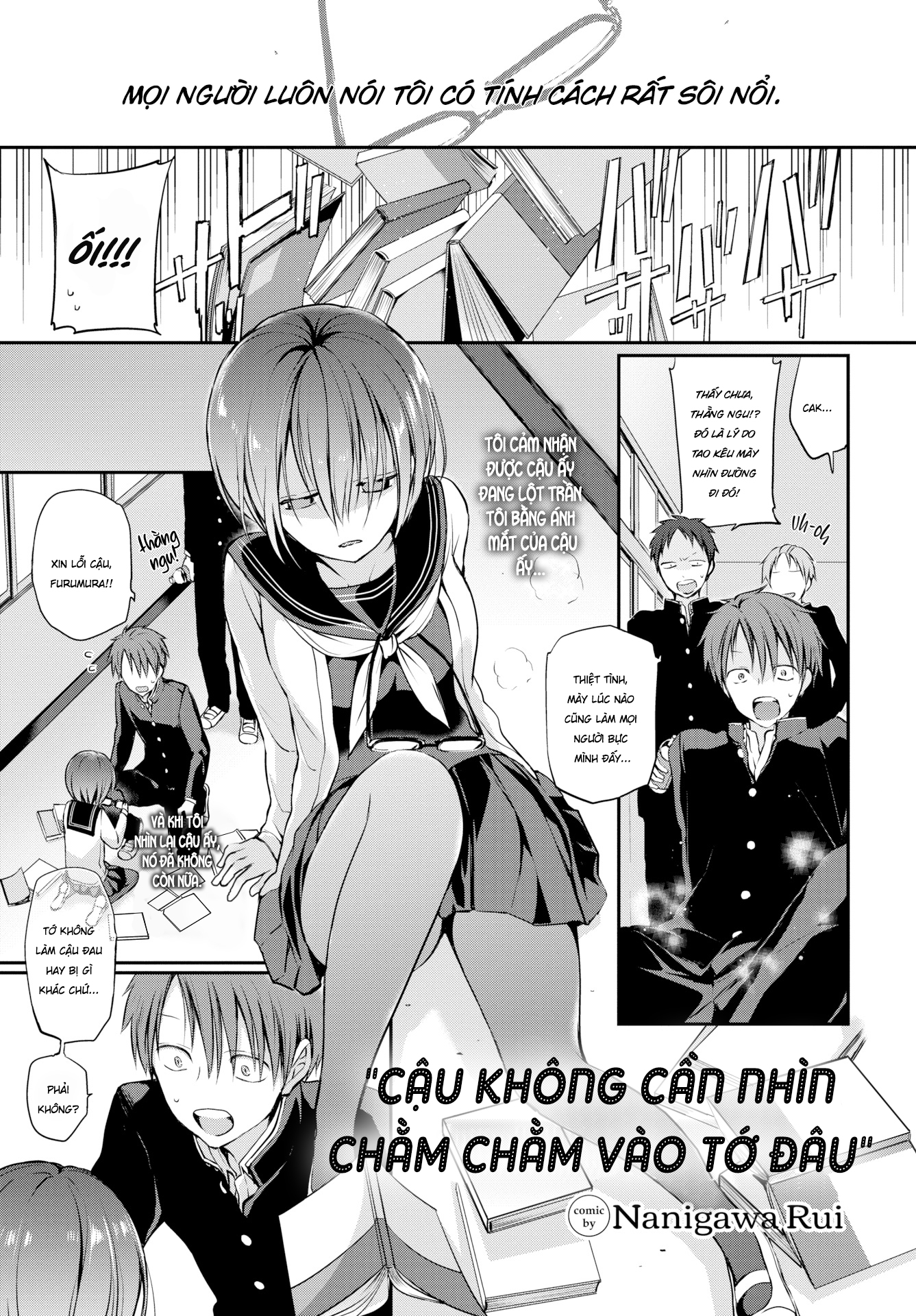 manhwax10.com - Truyện Manhwa Cậu không cần nhìn chằm chằm vào tớ đâu Chương Oneshot Trang 3