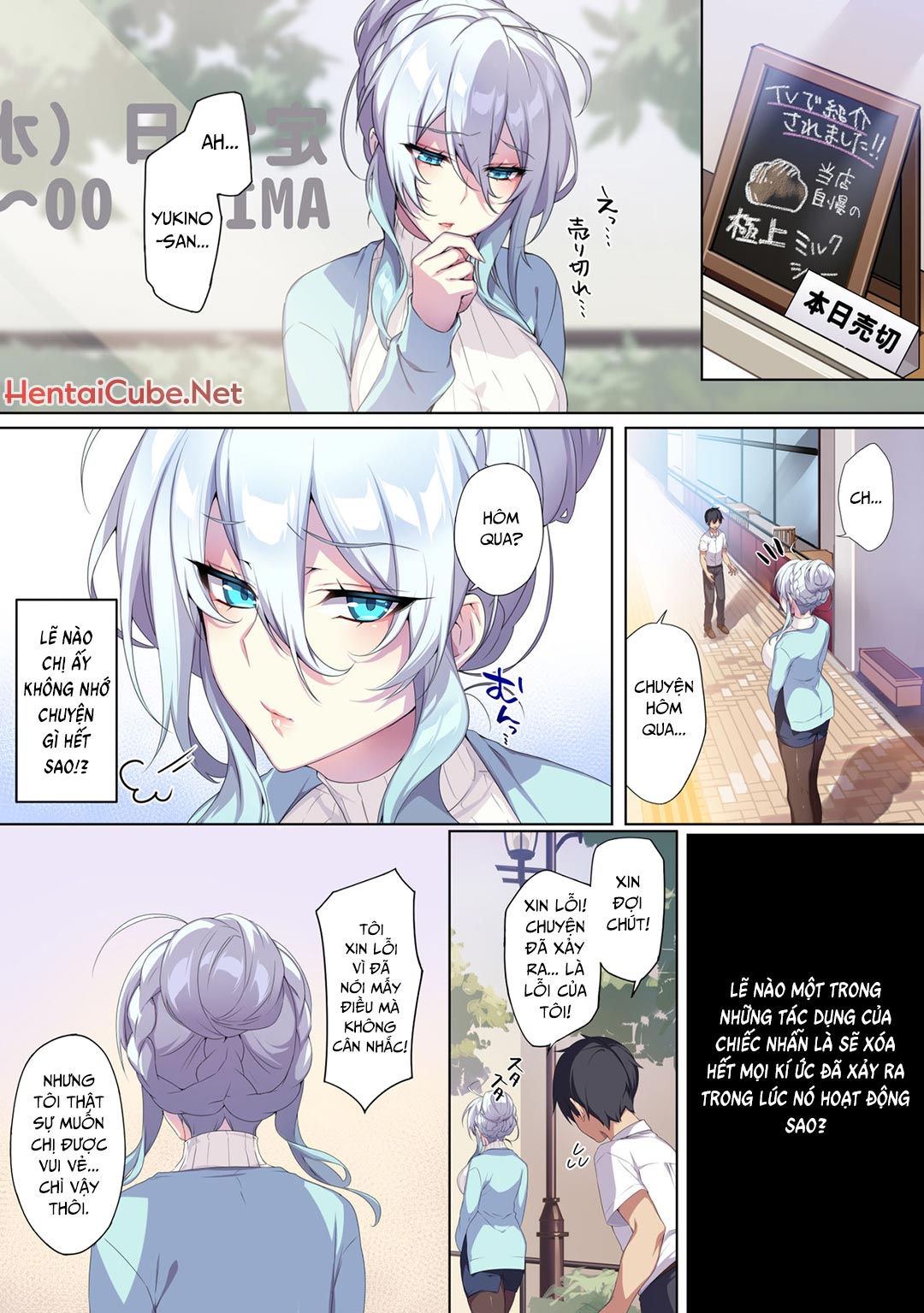 manhwax10.com - Truyện Manhwa Hitozukiai Ga Nigate Na Miboujin No Yukionna-San To Noroi No Yubiwa Chương 2 C che END Trang 3