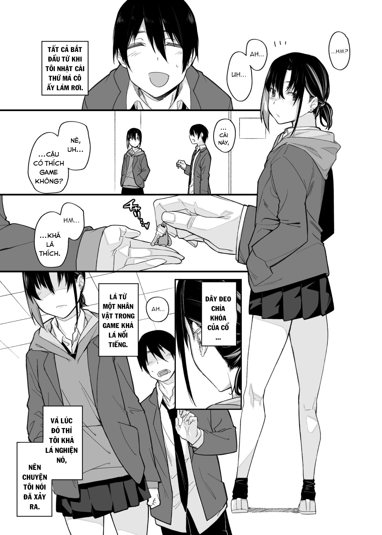 Boku no Ie ga Class no Furyou Musume ni Iribitararete iru Ken. Chương 1 Trang 9