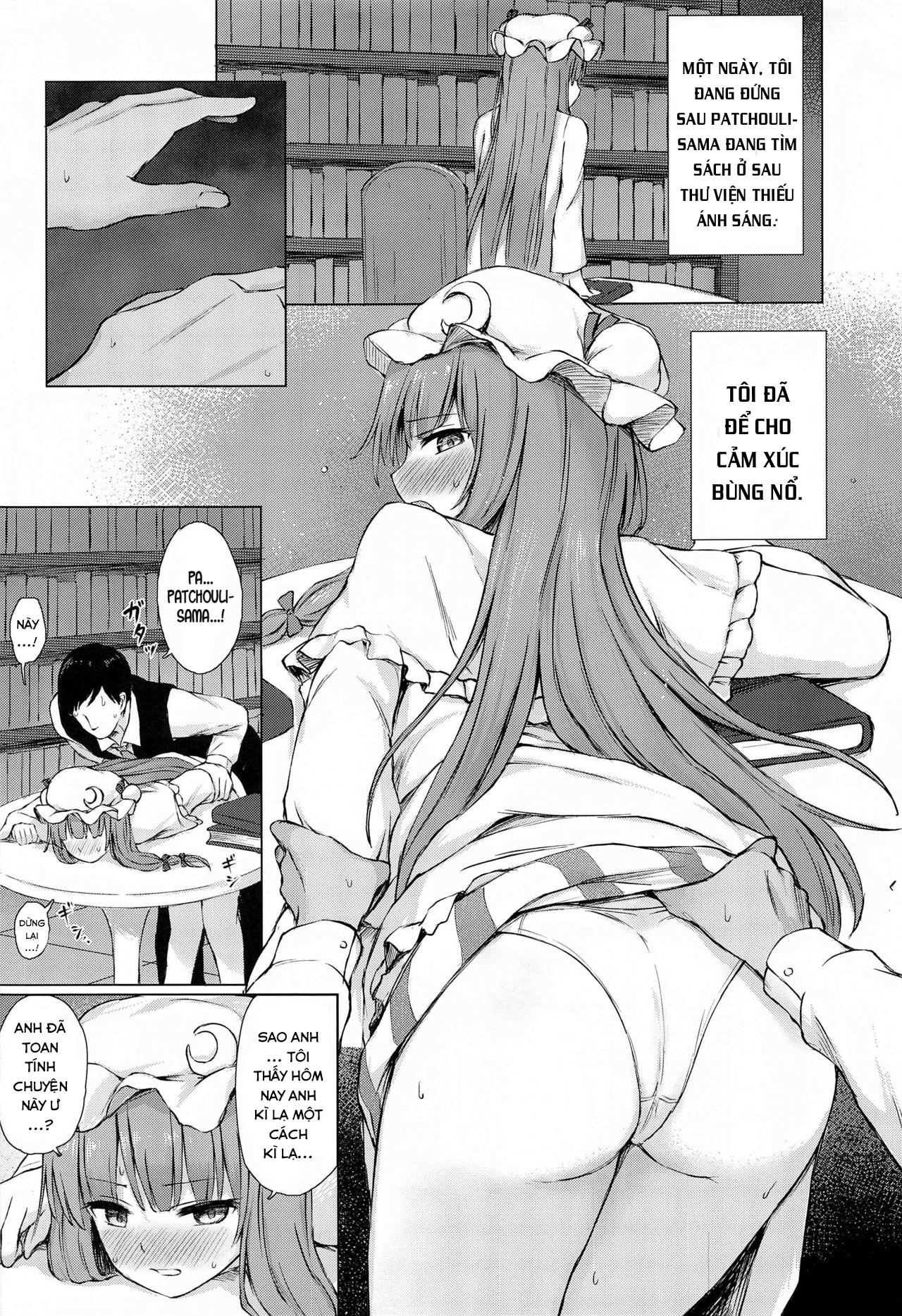 manhwax10.com - Truyện Manhwa Patchouli Knowledge Kaihatsu Kiroku (Touhou Project) Chương Oneshot Trang 5