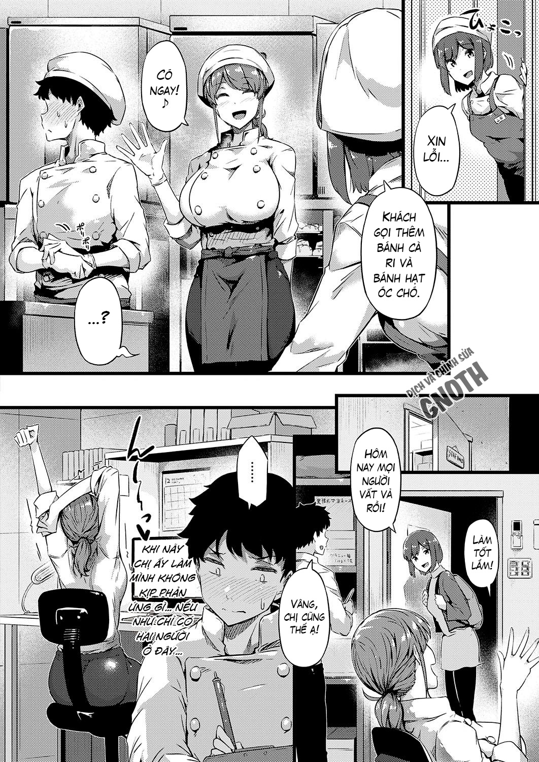 manhwax10.com - Truyện Manhwa Panya no Adachi-san Bakery's Adachi-san Chương Oneshot Trang 7