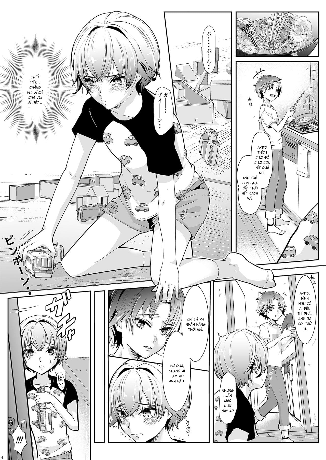 manhwax10.com - Truyện Manhwa Otouto ni Netorareta Natsuyasumi Chương Oneshot Trang 8