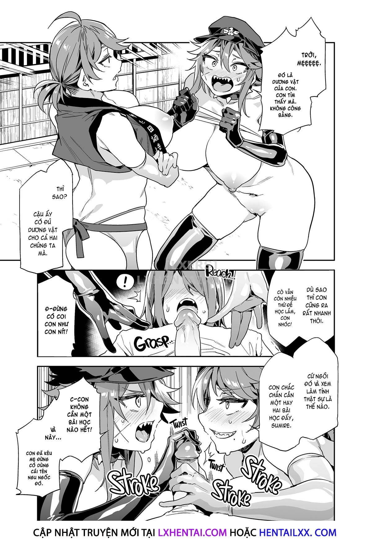 manhwax10.com - Truyện Manhwa Teisou Kannen Zero no Onna Tomodachi Chương 4 The Delinquent Girl With Zero Chastity and her Mom Trang 44