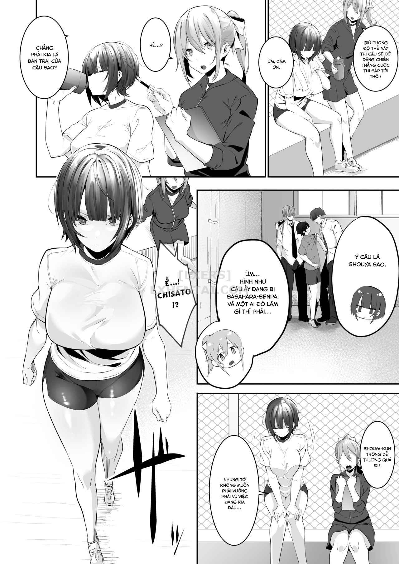 manhwax10.com - Truyện Manhwa Tsuyoki na Undoubu Joshi ga Netorareru Chương Oneshot Trang 7