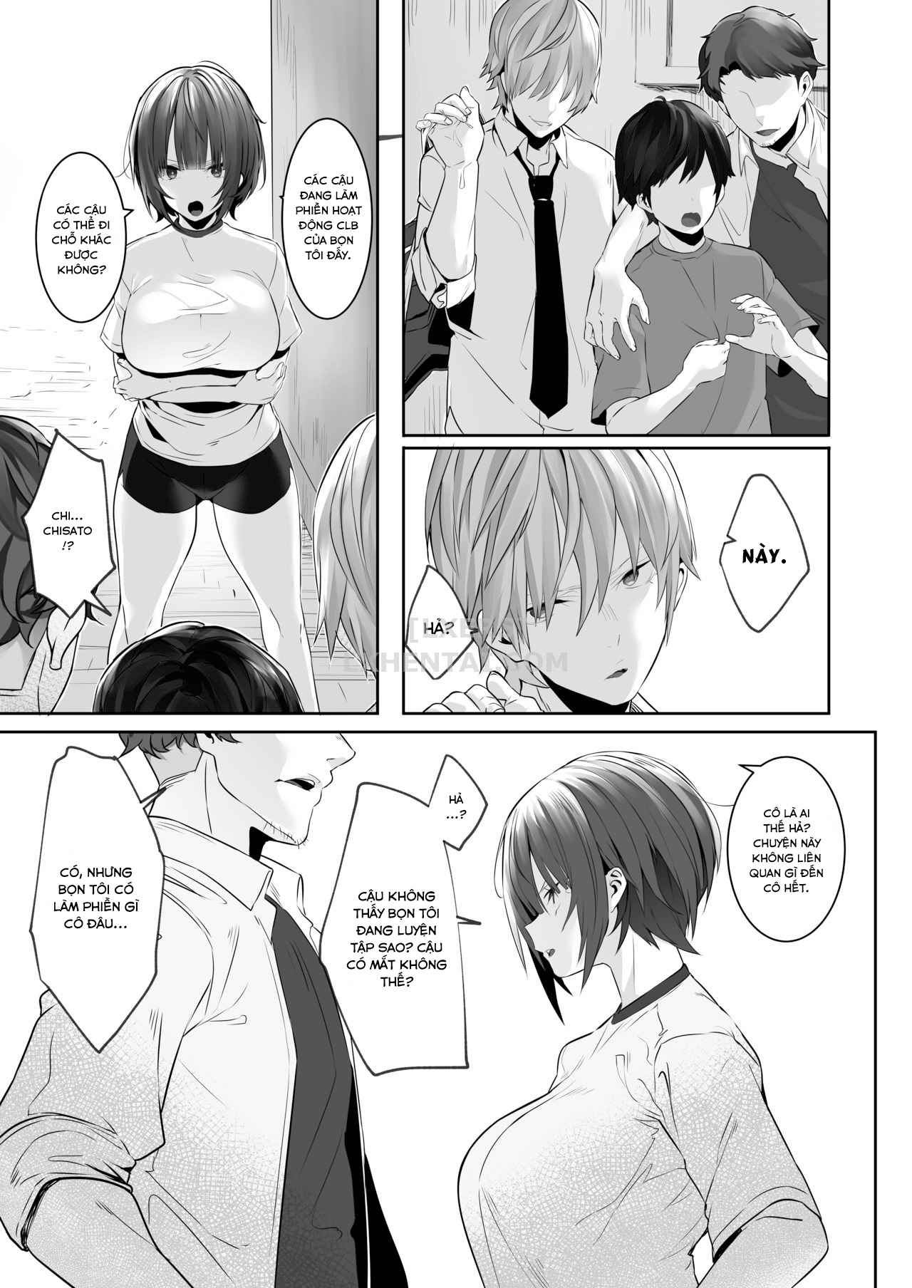 manhwax10.com - Truyện Manhwa Tsuyoki na Undoubu Joshi ga Netorareru Chương Oneshot Trang 8