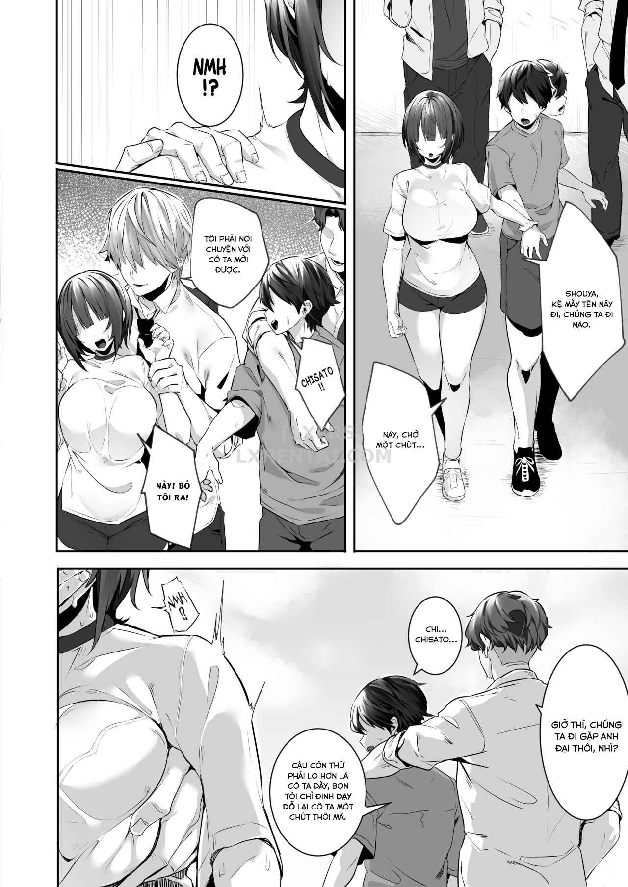 manhwax10.com - Truyện Manhwa Tsuyoki na Undoubu Joshi ga Netorareru Chương Oneshot Trang 9