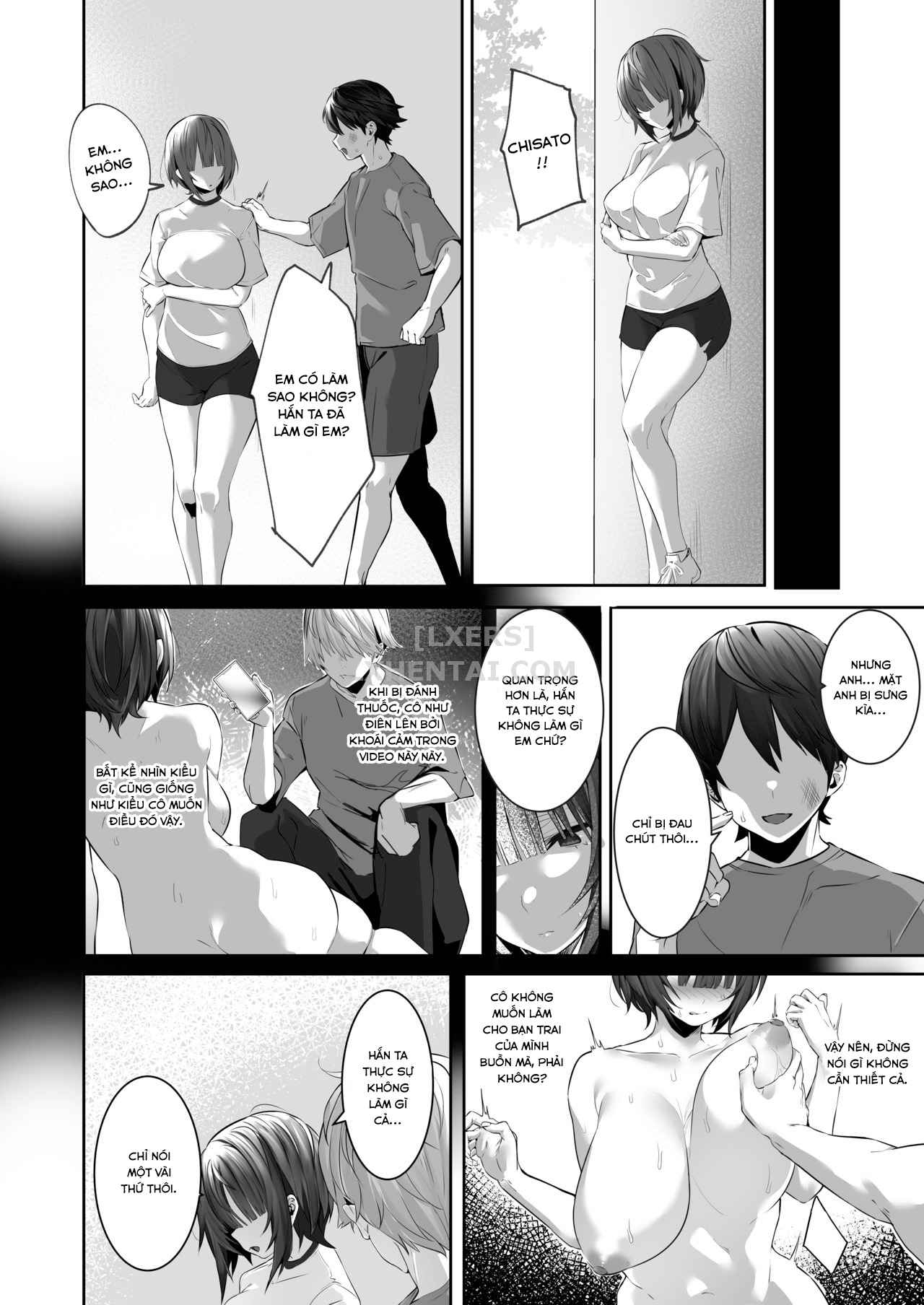 manhwax10.com - Truyện Manhwa Tsuyoki na Undoubu Joshi ga Netorareru Chương Oneshot Trang 13