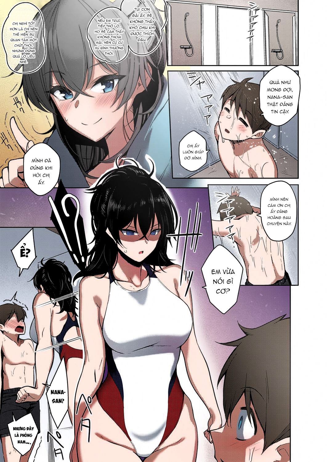 manhwax10.com - Truyện Manhwa Onee-chan wa Shinpaishou Chương Oneshot ver m u Trang 8