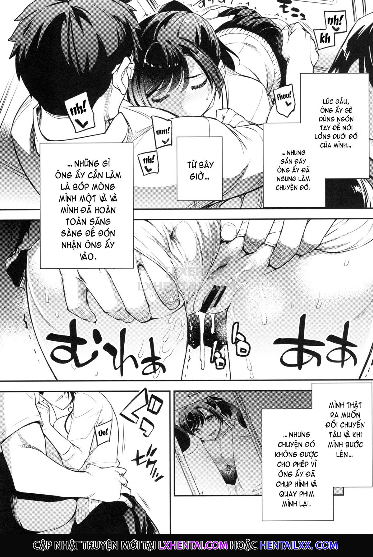 manhwax10.com - Truyện Manhwa Sayuri - Kareshi to Hatsu H Mokuzen ni Chikan ni NTR-reta Shoujo Chương 3 The Girl Whos Getting Fucked So Much Her Body Is Changing In Lewd Ways Trang 9