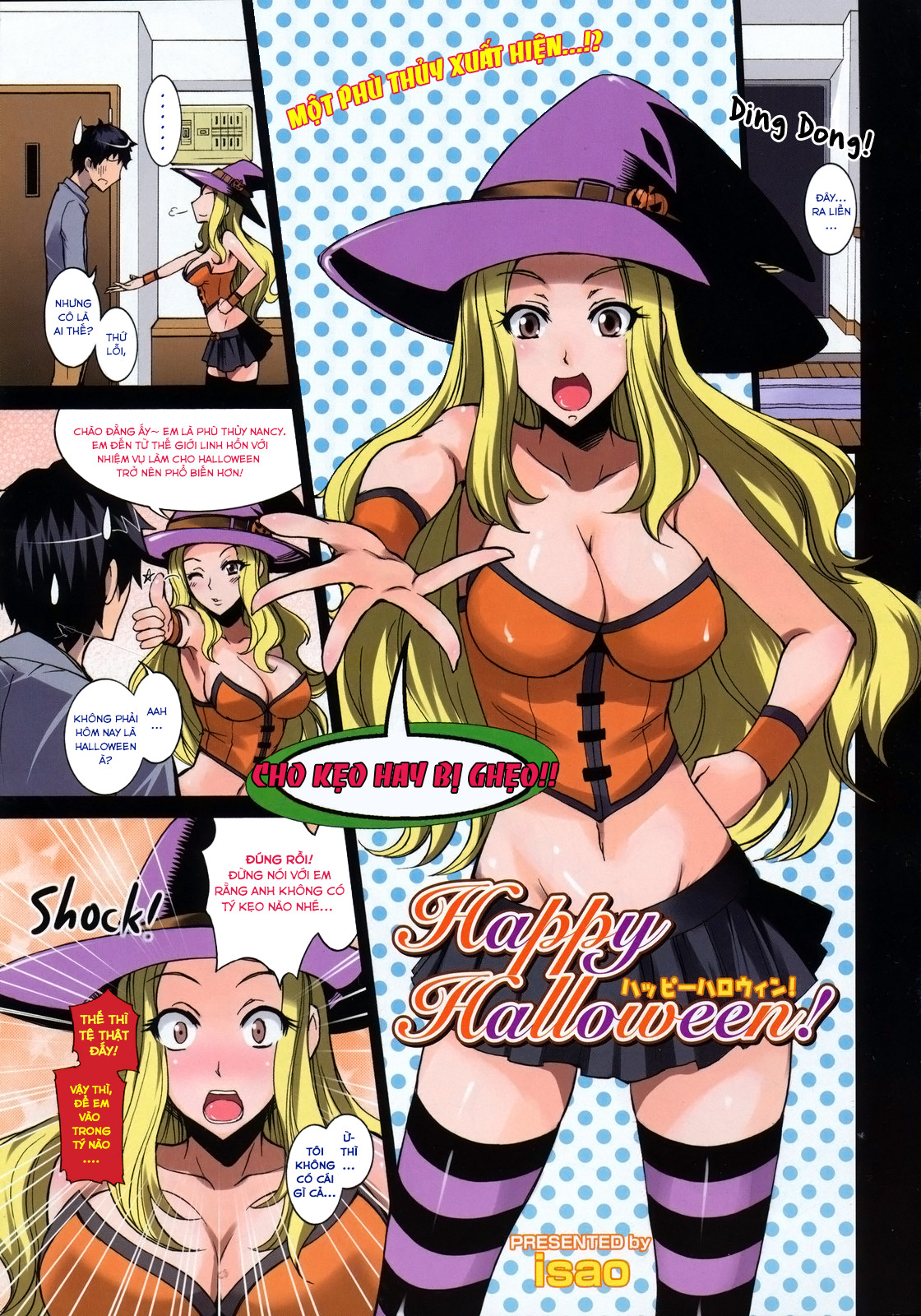 manhwax10.com - Truyện Manhwa Happy Halloween! Chương Oneshot Trang 2