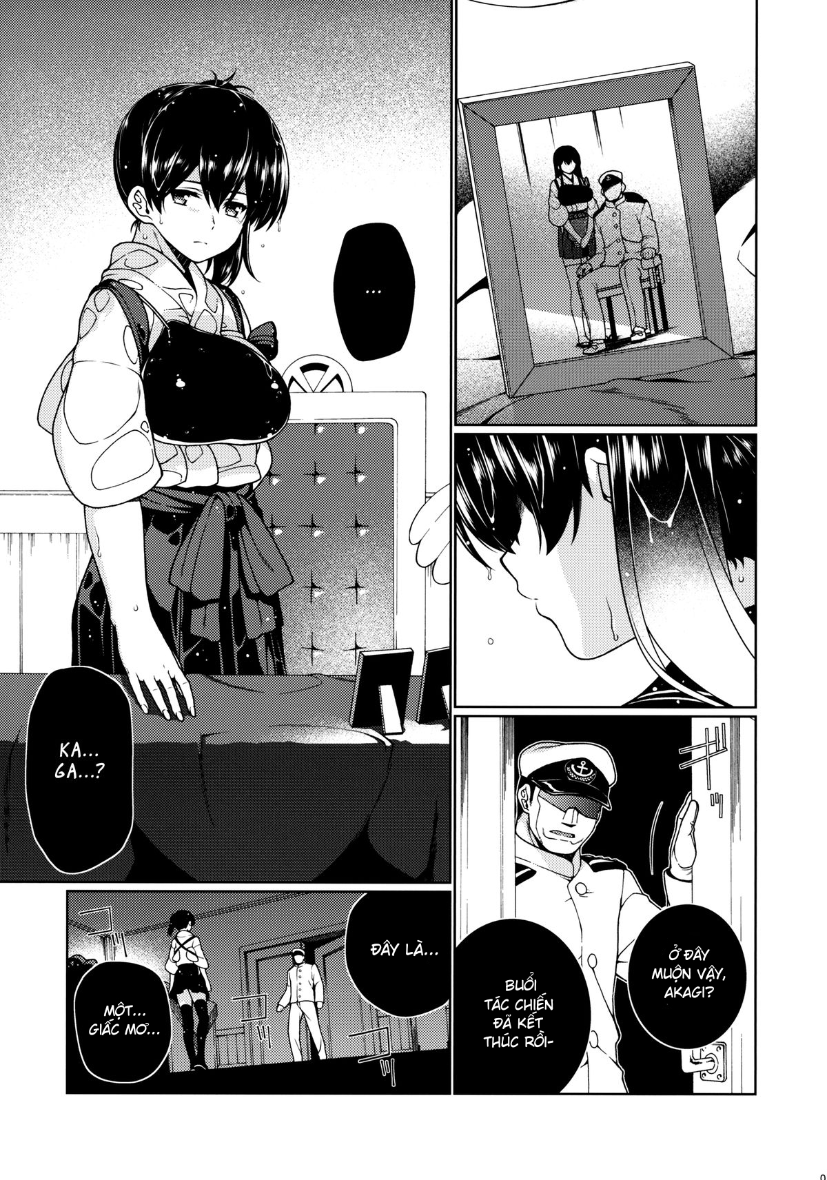 manhwax10.com - Truyện Manhwa Saraba, Kyoukujitsu (Kantai Collection -KanColle-) Chương Oneshot Trang 5