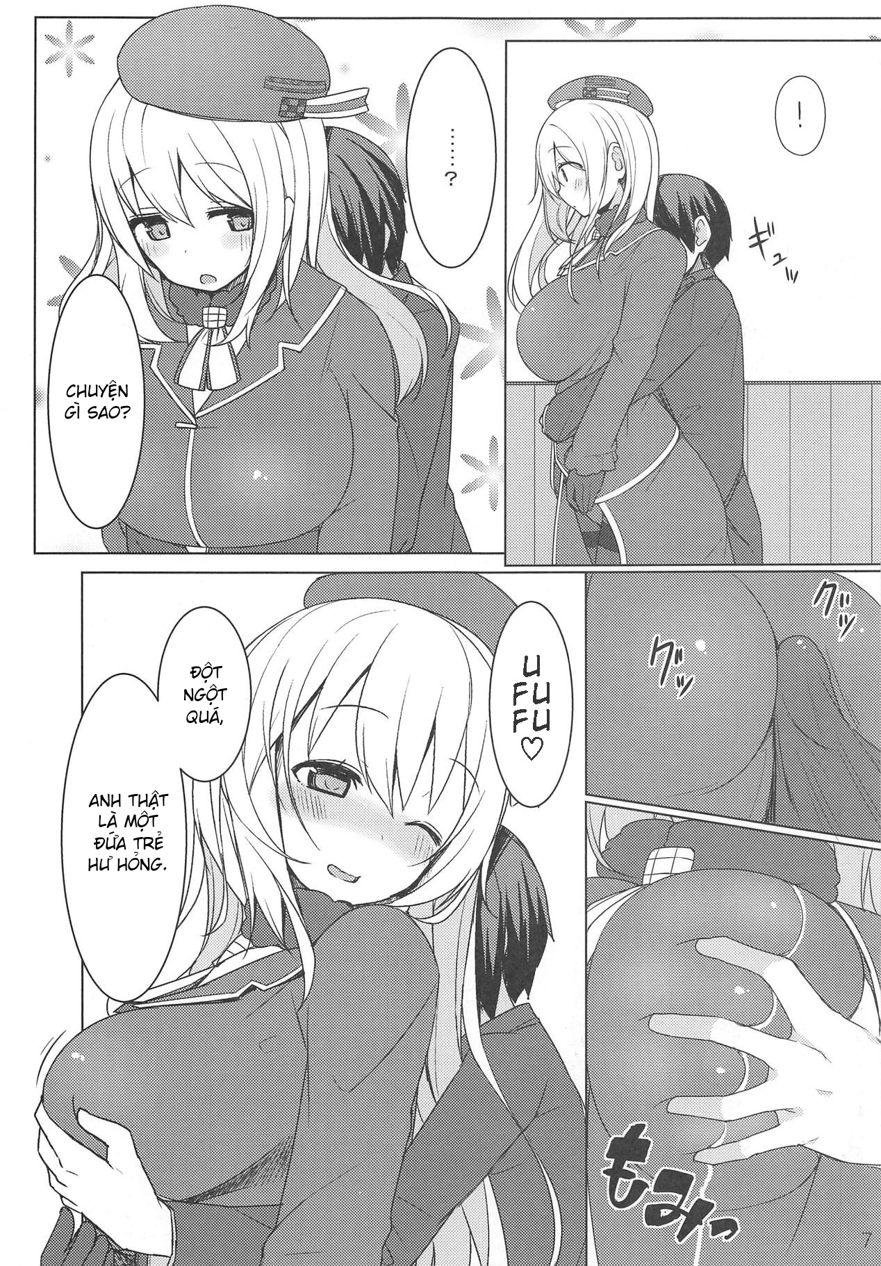 manhwax10.com - Truyện Manhwa Igai to Amaenbou nano desu ne (Kantai Collection -KanColle-) Chương Oneshot Trang 6