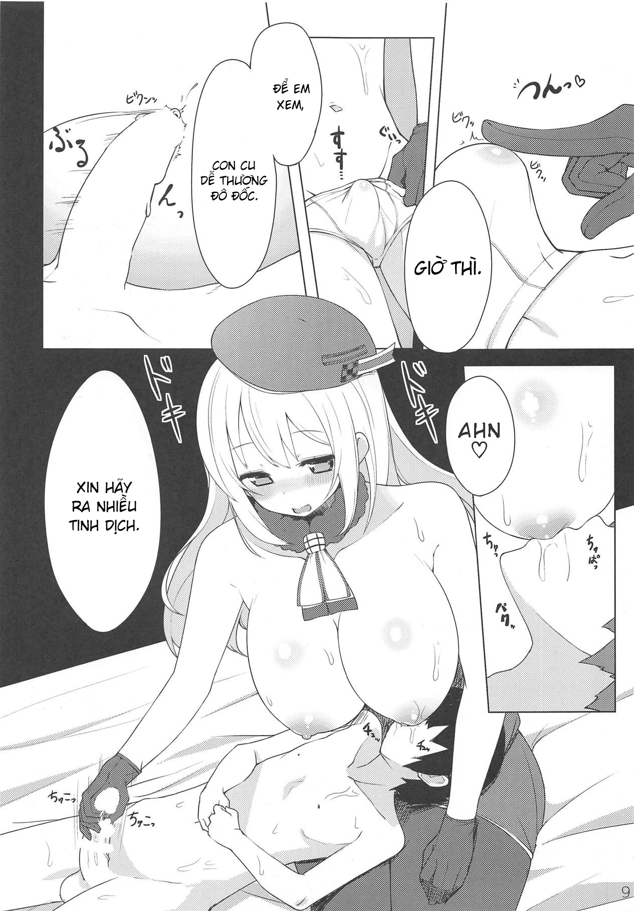 manhwax10.com - Truyện Manhwa Igai to Amaenbou nano desu ne (Kantai Collection -KanColle-) Chương Oneshot Trang 8