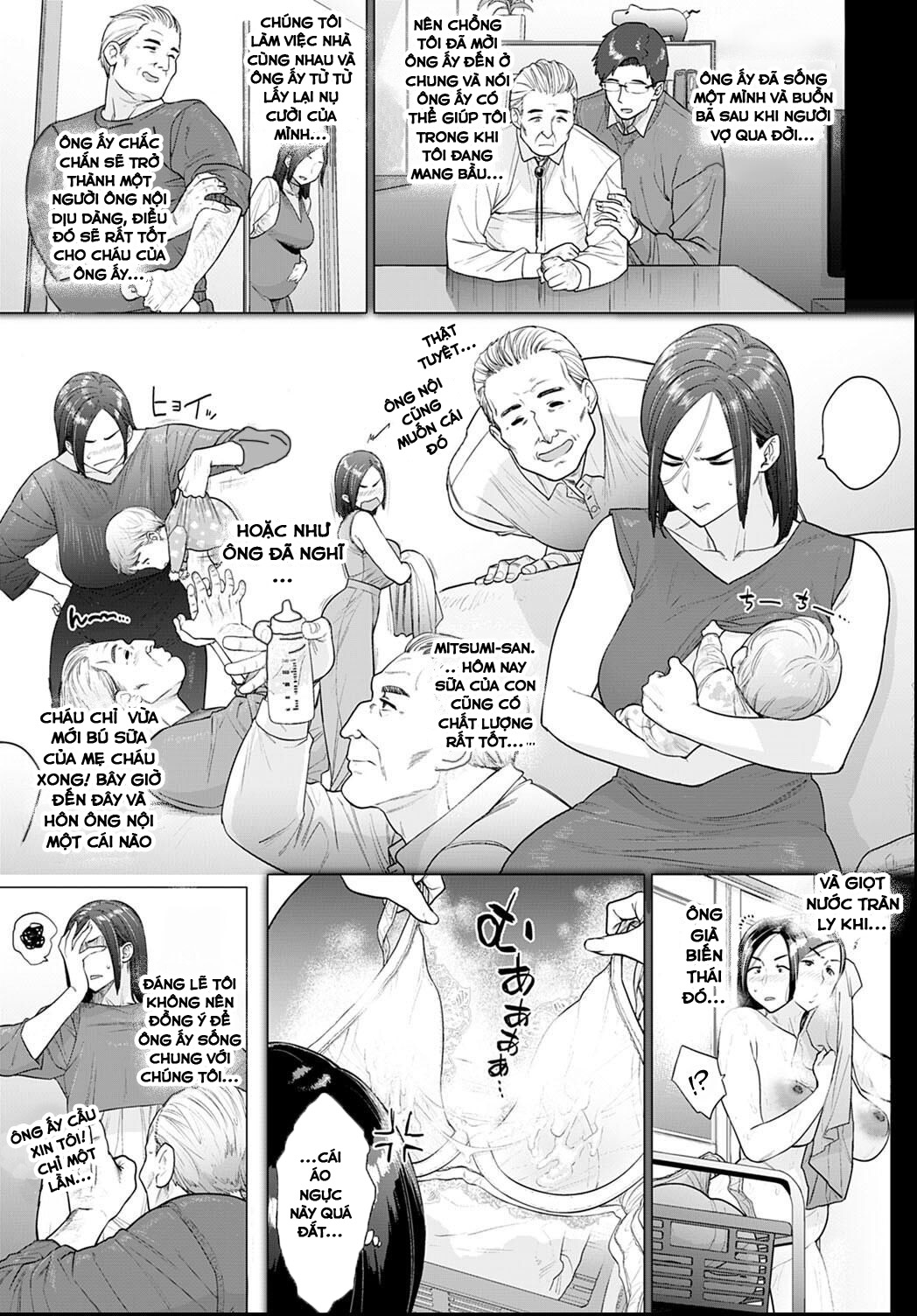 manhwax10.com - Truyện Manhwa Otou-san, Tetsudatte kudasai Chương Oneshot Trang 3