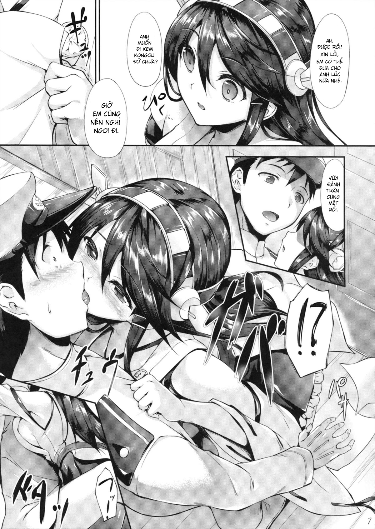 manhwax10.com - Truyện Manhwa Haruna Break Down (Kantai Collection -KanColle-) Chương Oneshot Trang 7