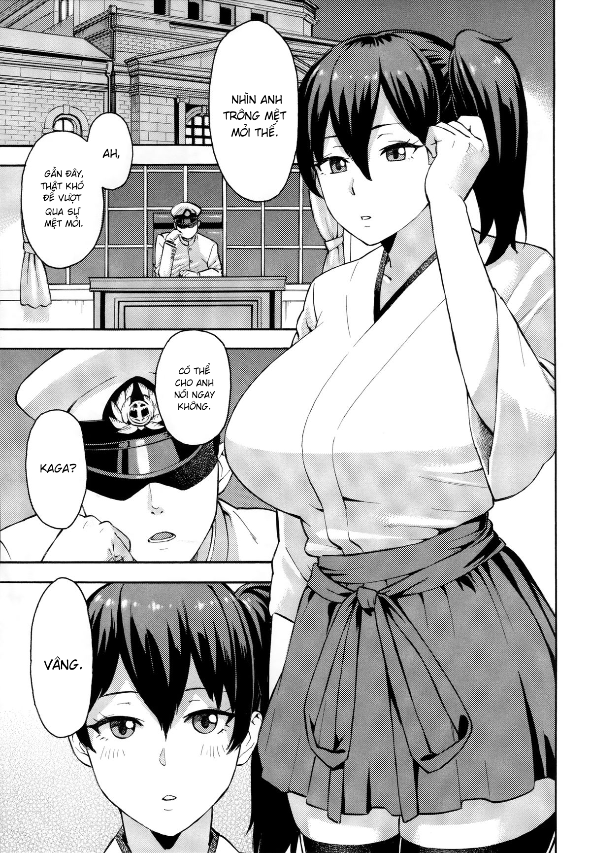 manhwax10.com - Truyện Manhwa Gohoushi Kaga-san (Kantai Collection -KanColle-) Chương Oneshot Trang 3